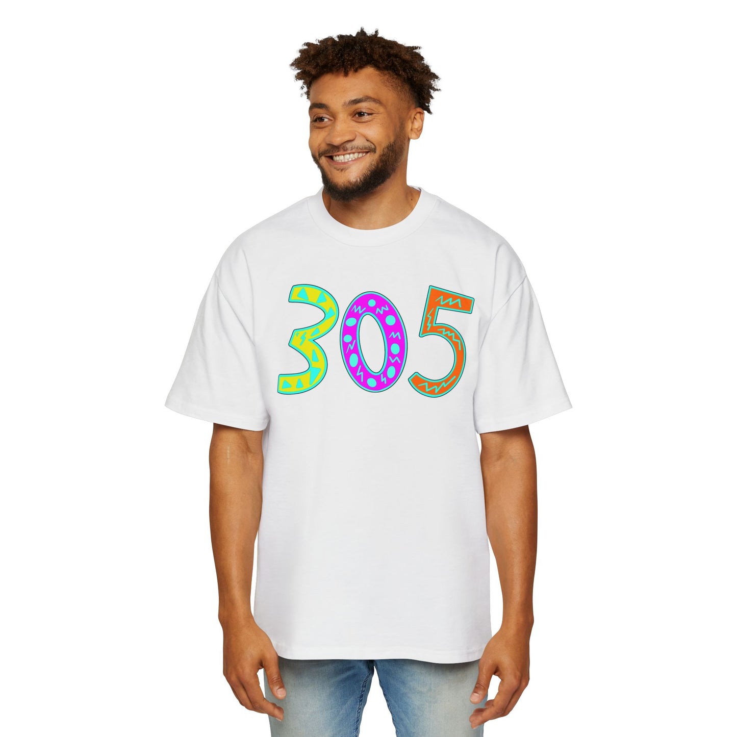 "305" Heavy Oversized Tee