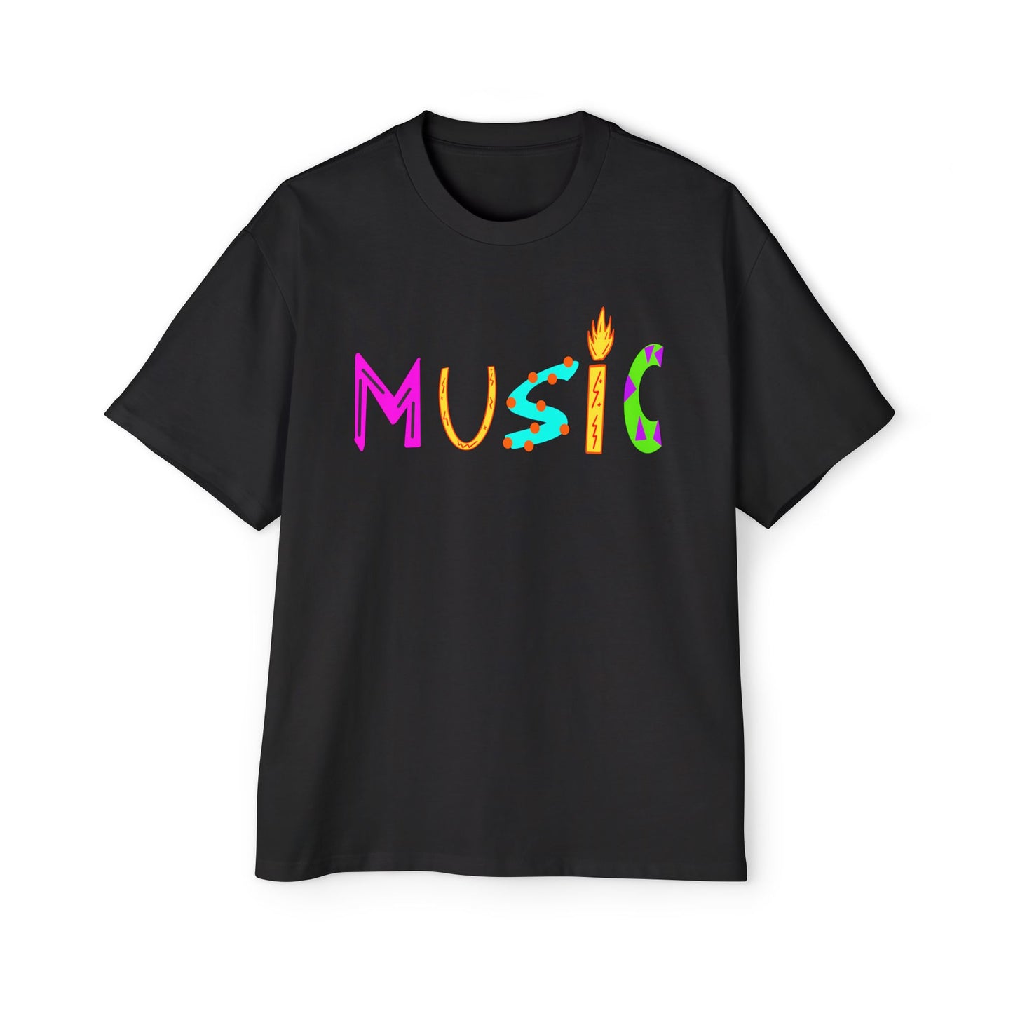 "MUSIC" Heavy Tee