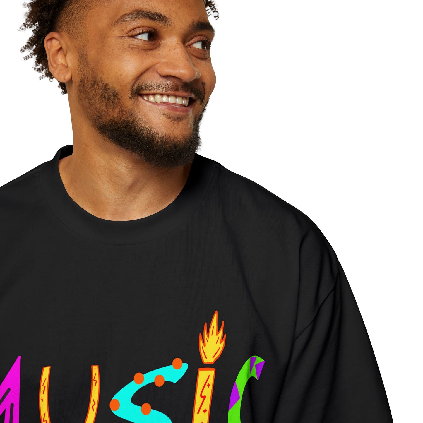 "MUSIC" Heavy Tee