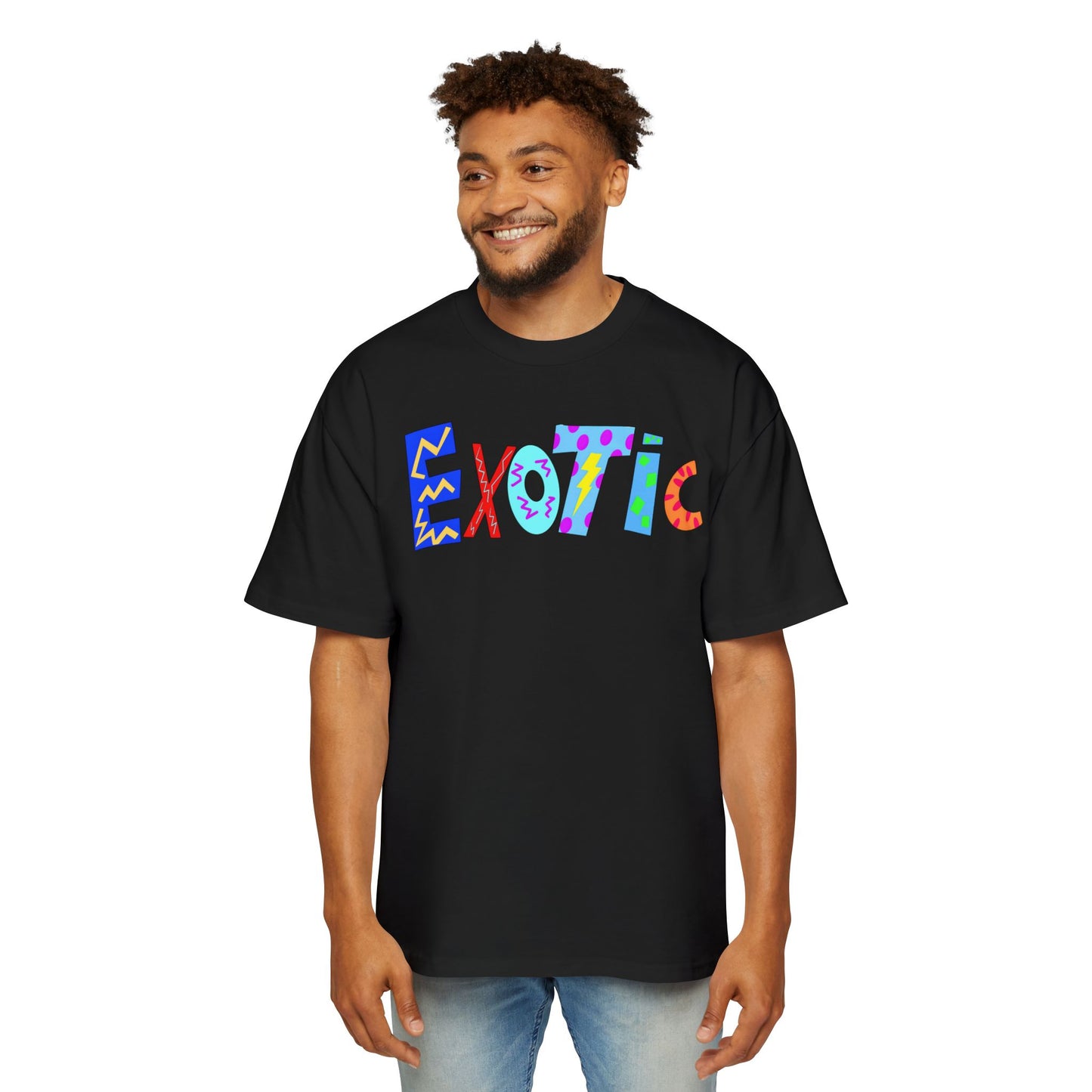 "EXOTIC" Heavy Oversized Tee