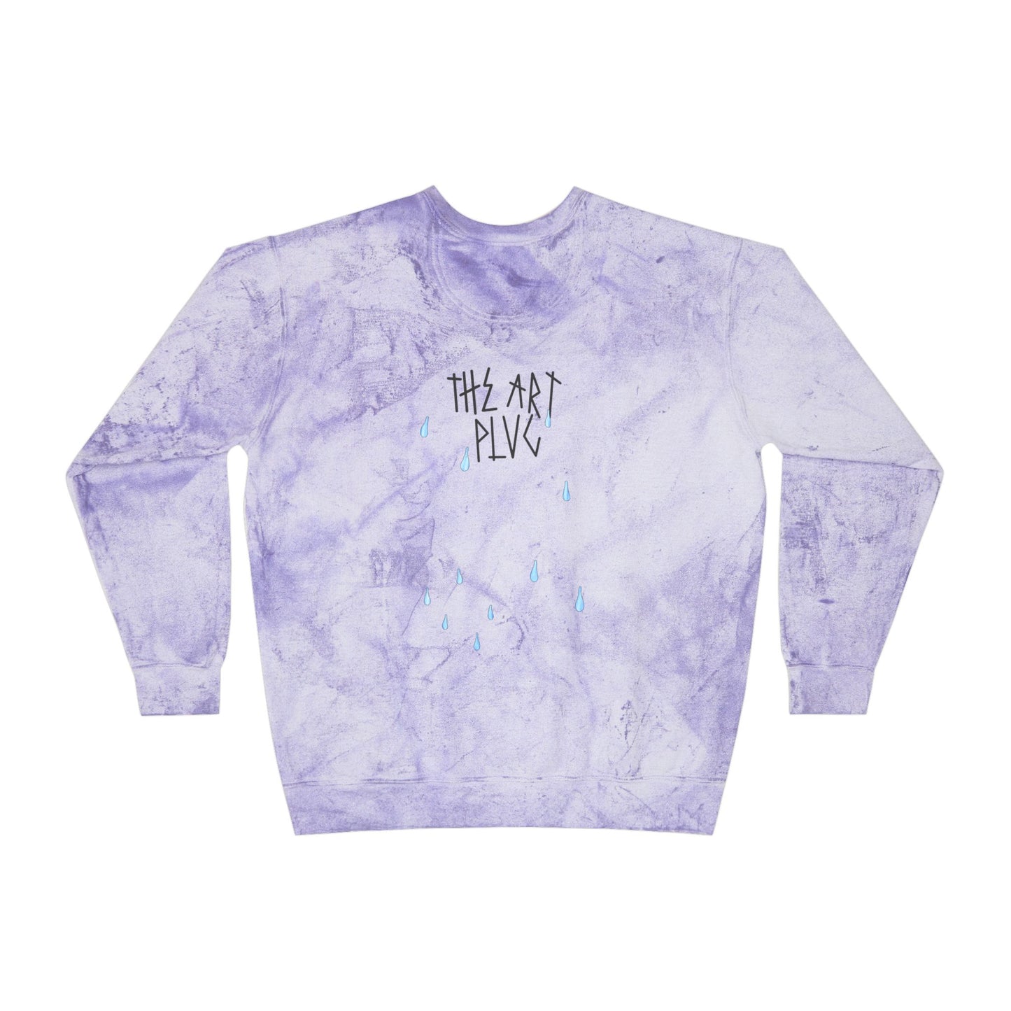 "TAP DRIP" Unisex Color Blast Crewneck Sweatshirt