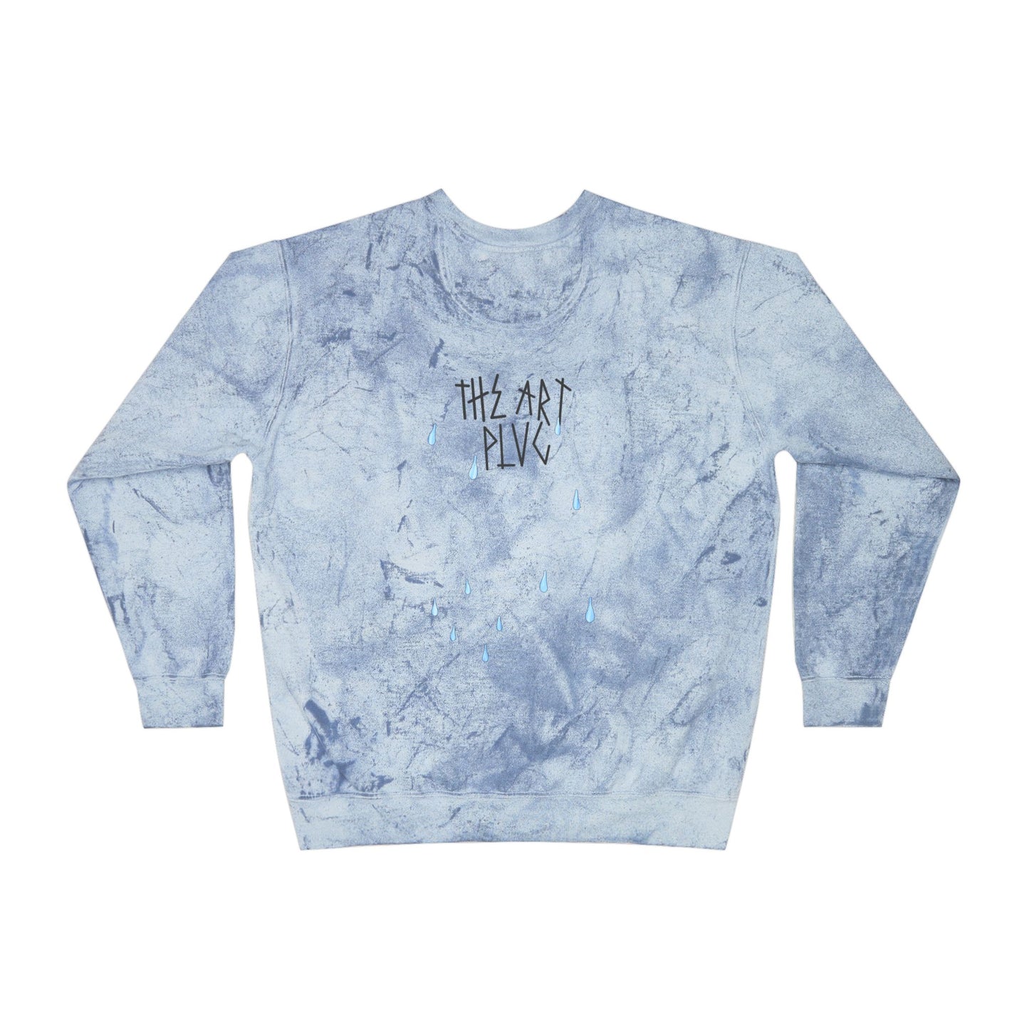 "TAP DRIP" Unisex Color Blast Crewneck Sweatshirt