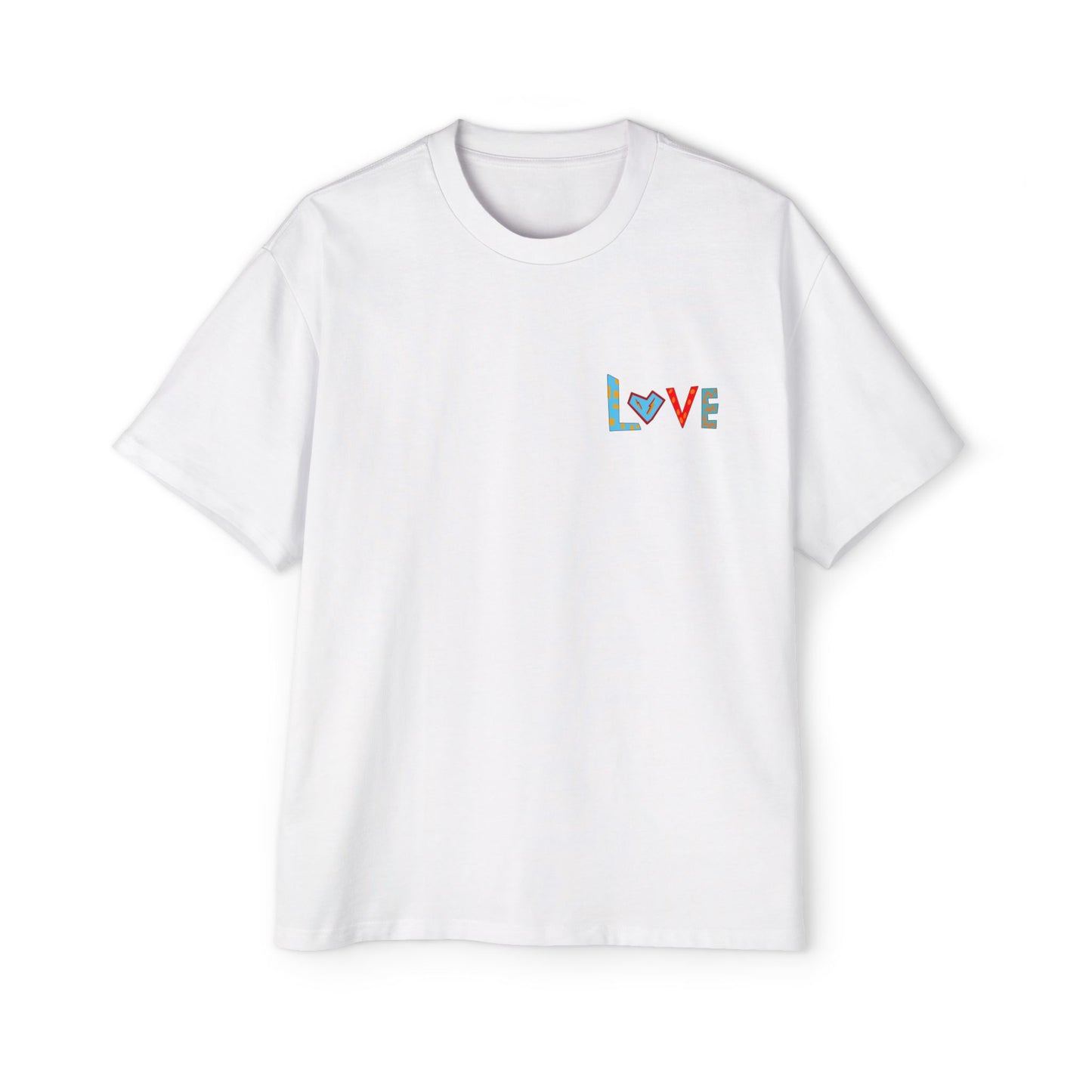 "LOVE" Unisex Heavy Oversized Tee