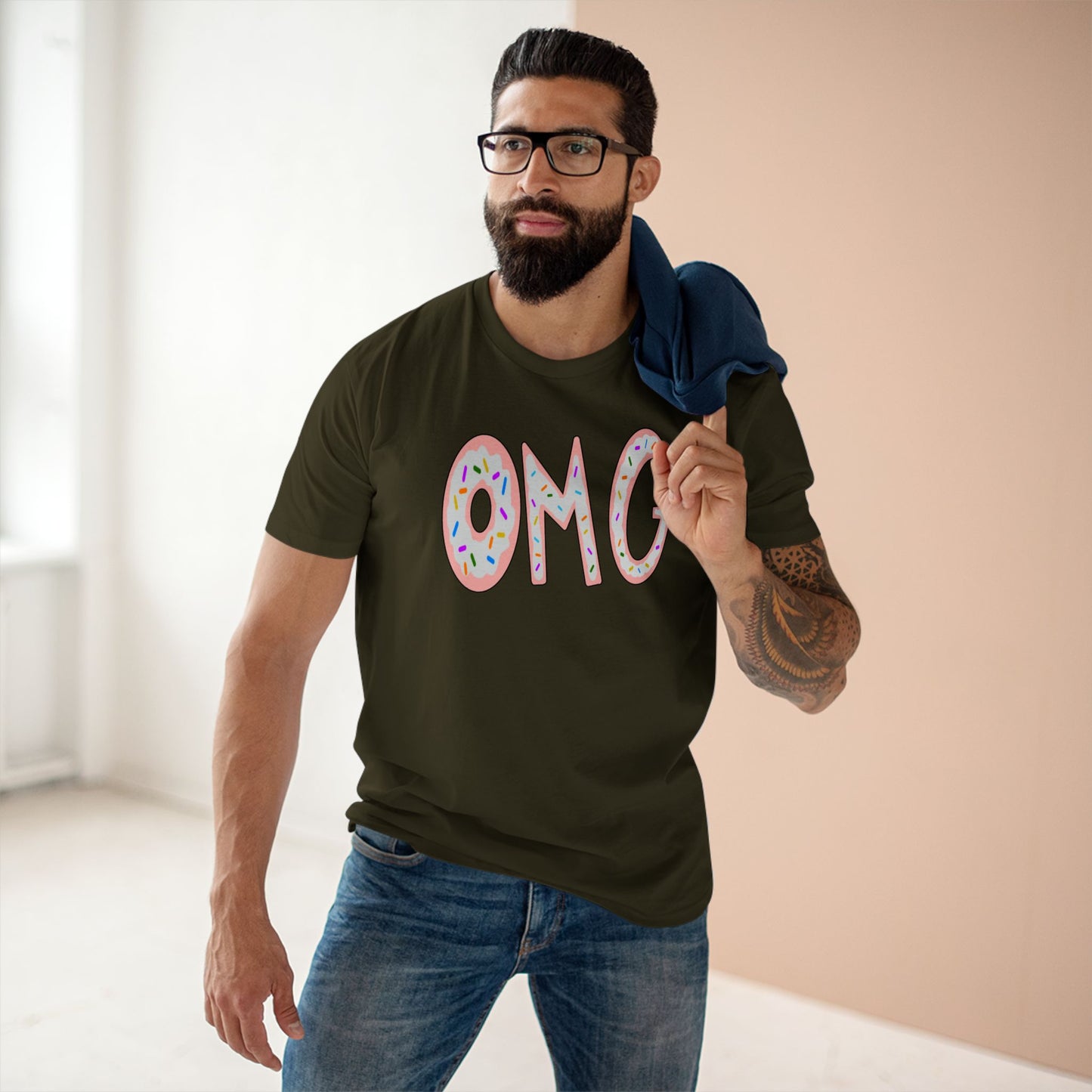 "OMG" Unisex Staple Tee