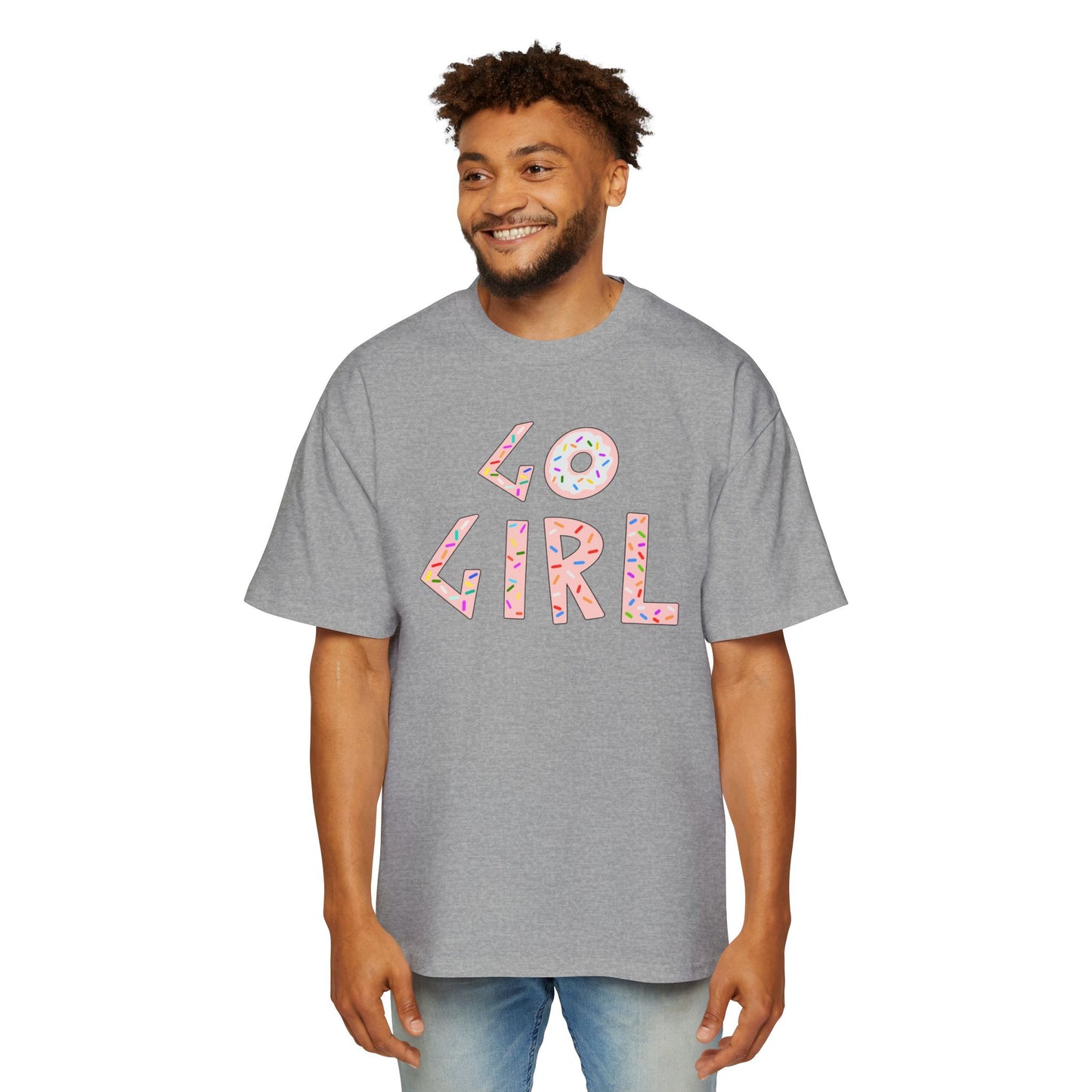 "GO GIRL" Heavy Tee