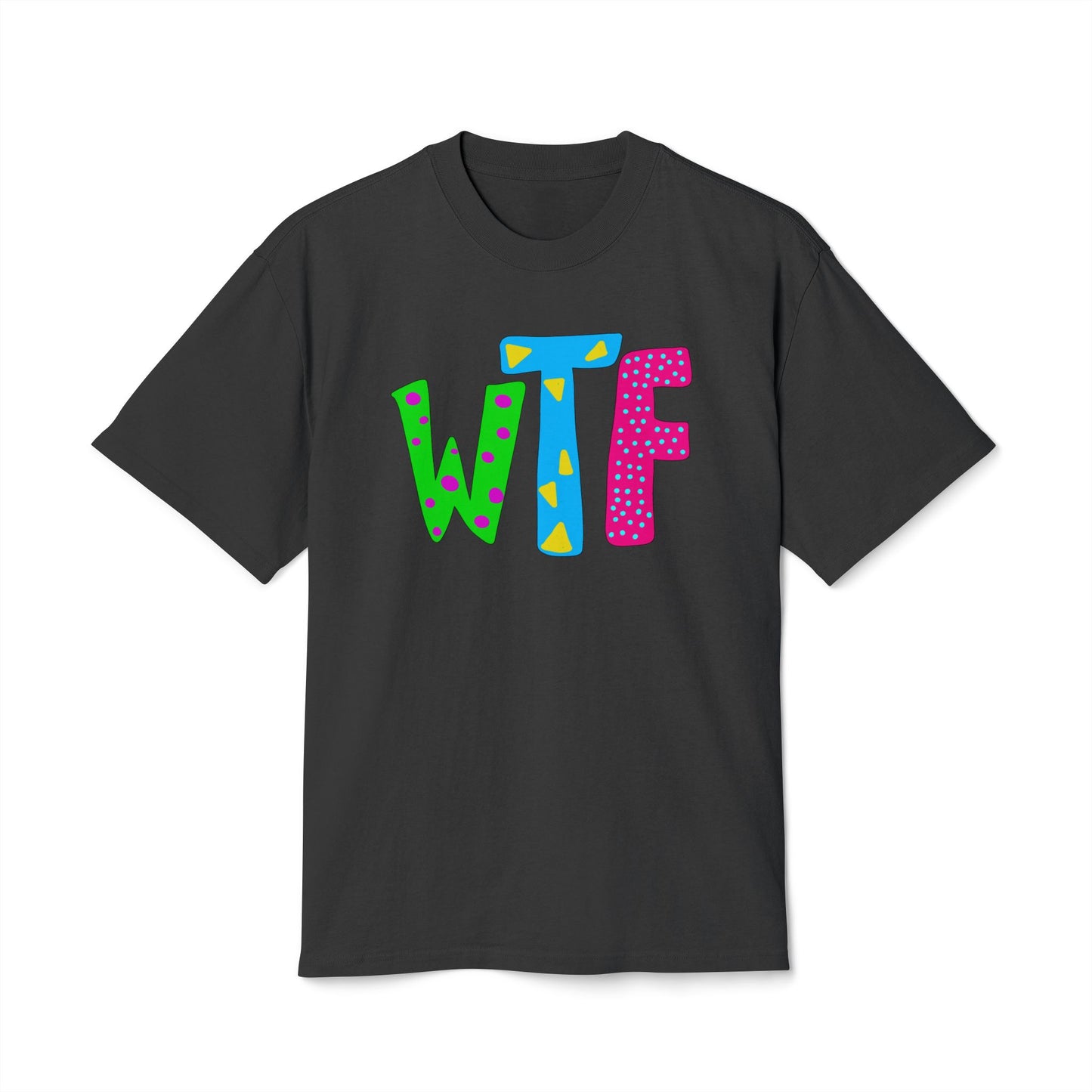 "WTF" Unisex Heavy Faded Tee