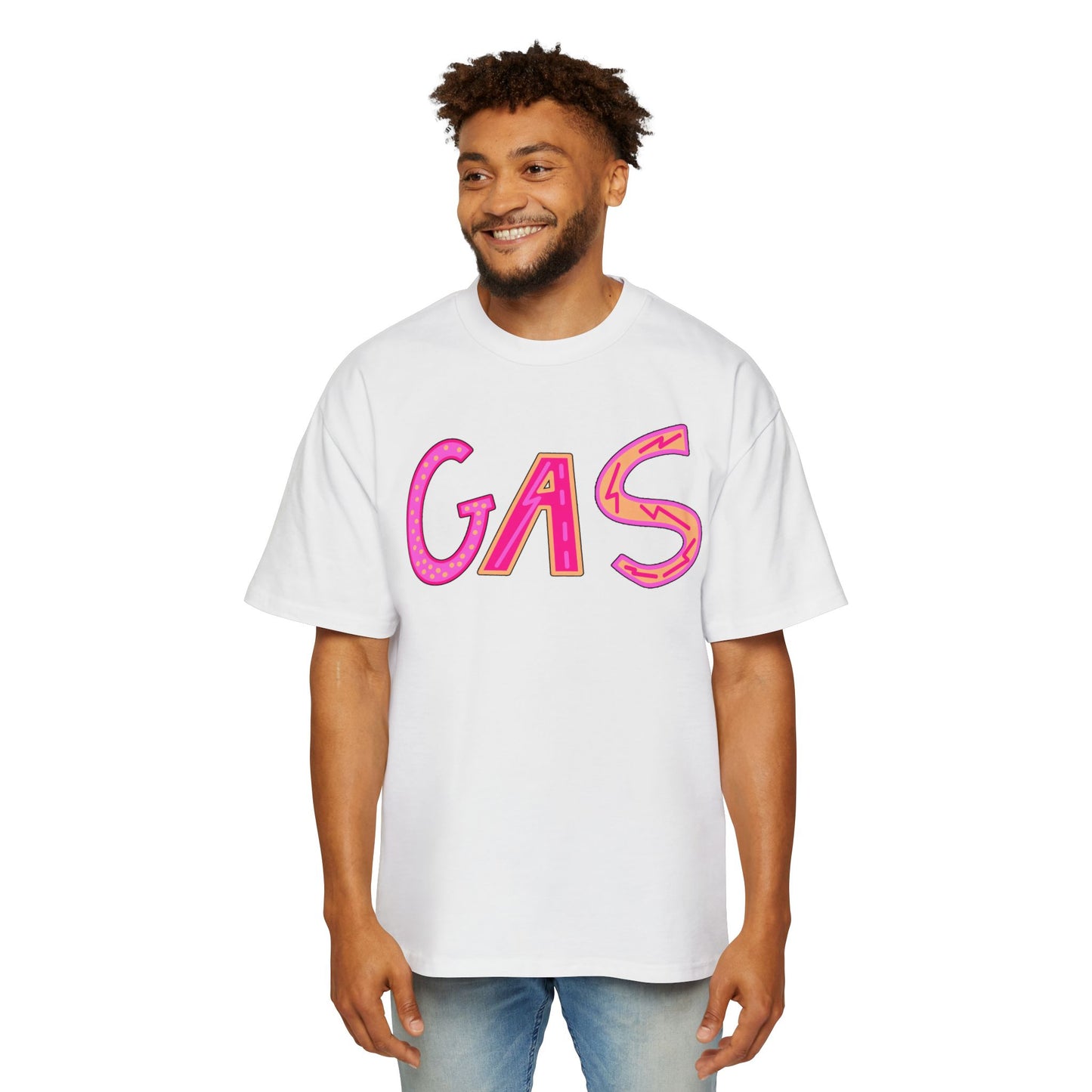 "GAS" Heavy Oversized Tee