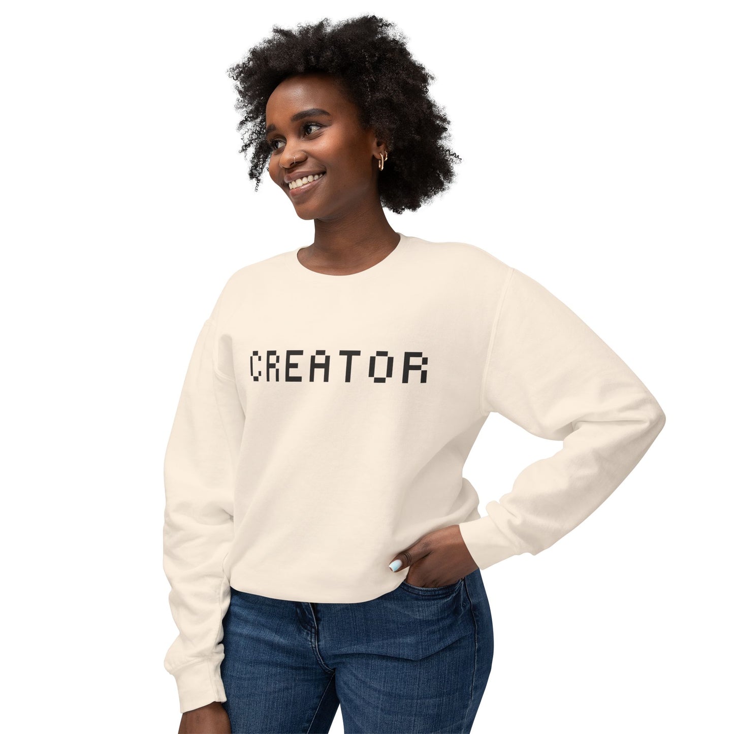 Creator Unisex Lightweight Crewneck Sweatshirt