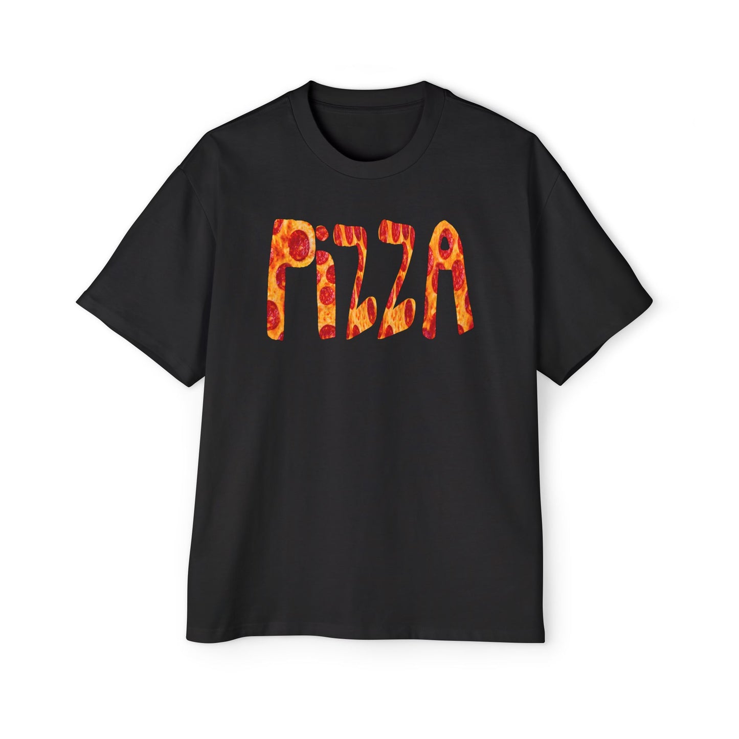 "PIZZA" Heavy Oversized Tee