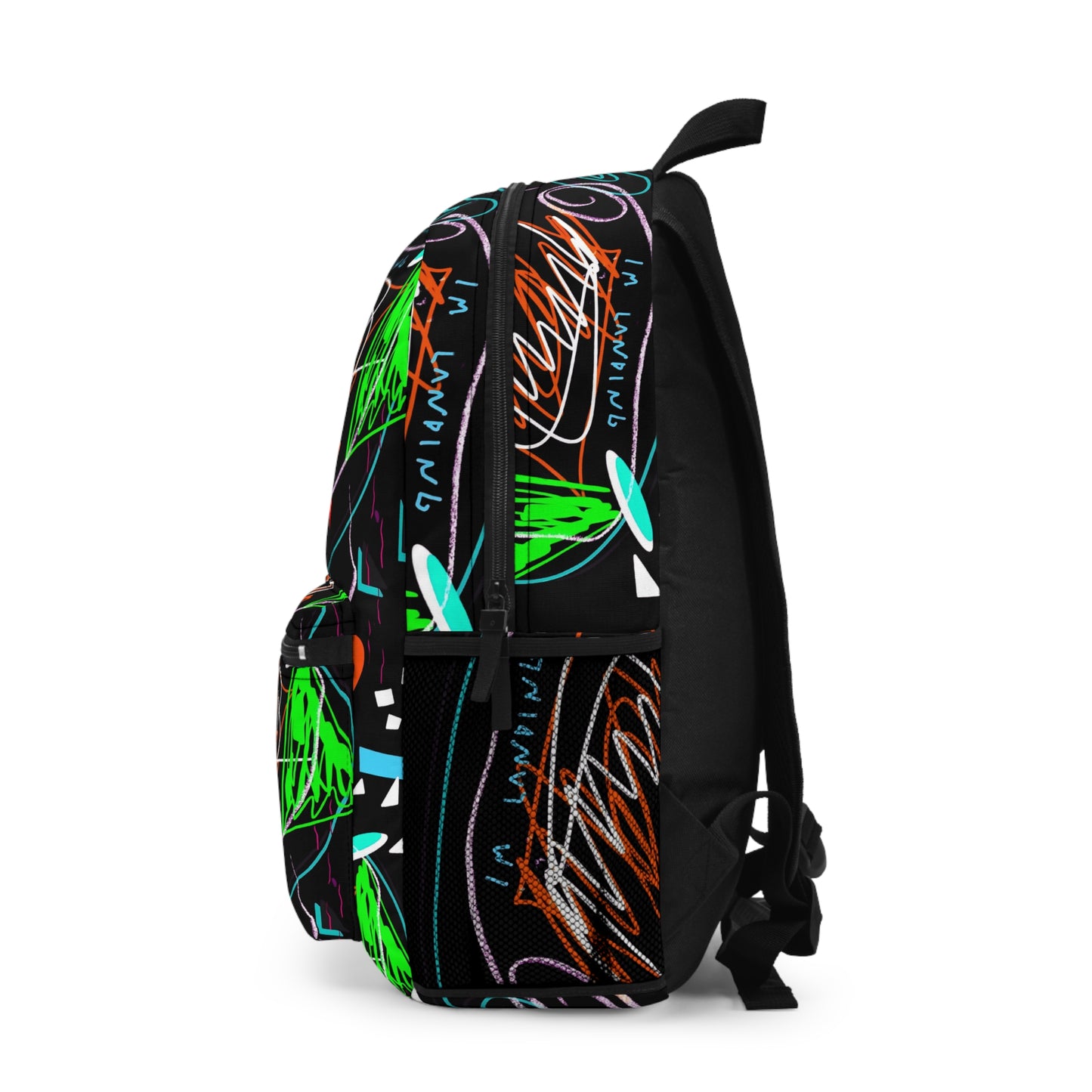 "HOLD ON" Backpack (Black)