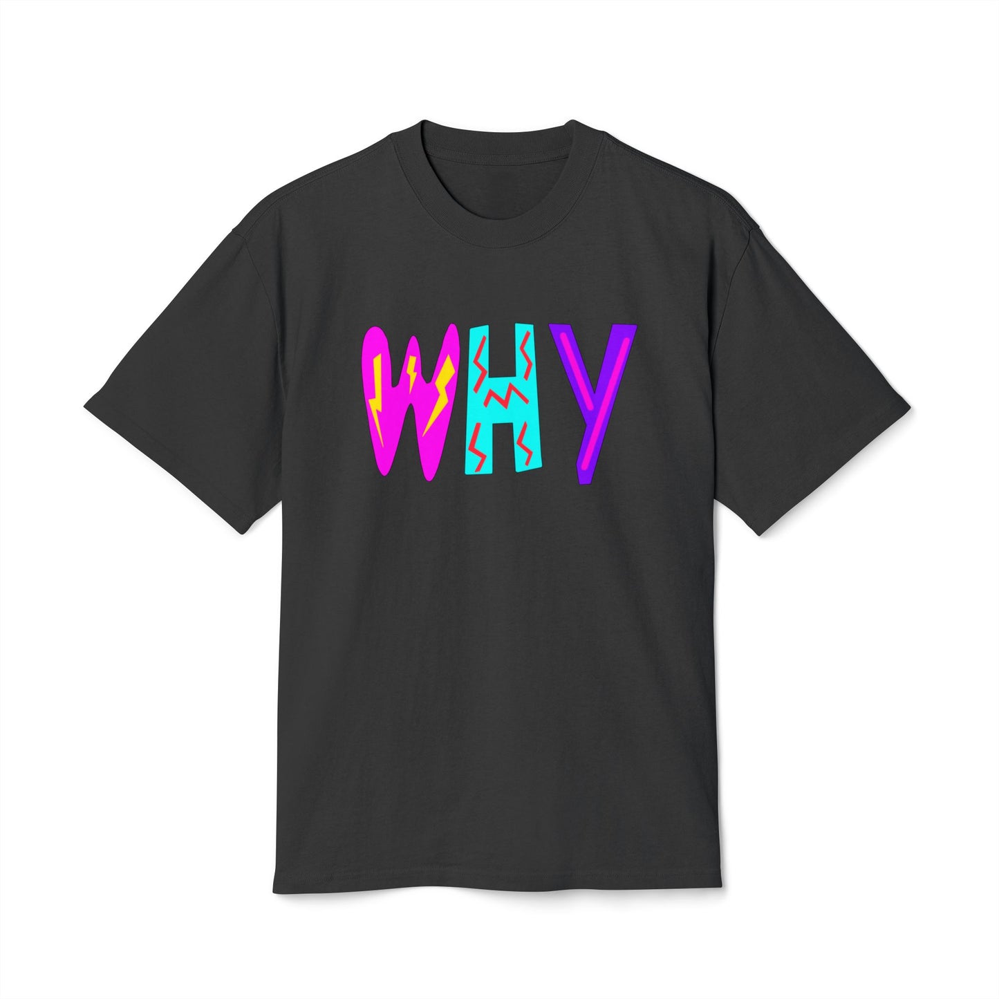 "WHY" Unisex Heavy Faded Tee