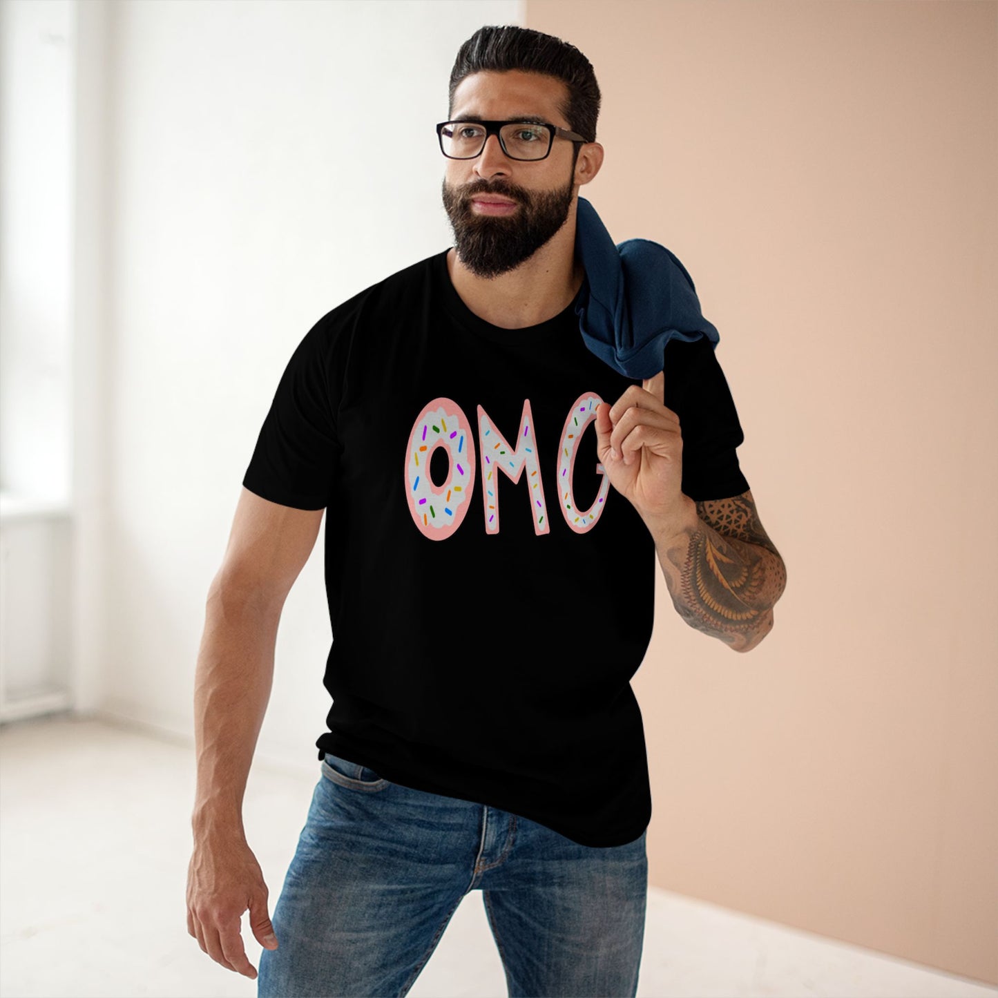 "OMG" Unisex Staple Tee