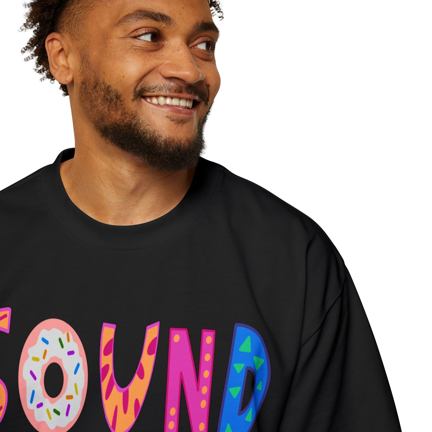 "SOUND ON" Heavy Oversized Tee