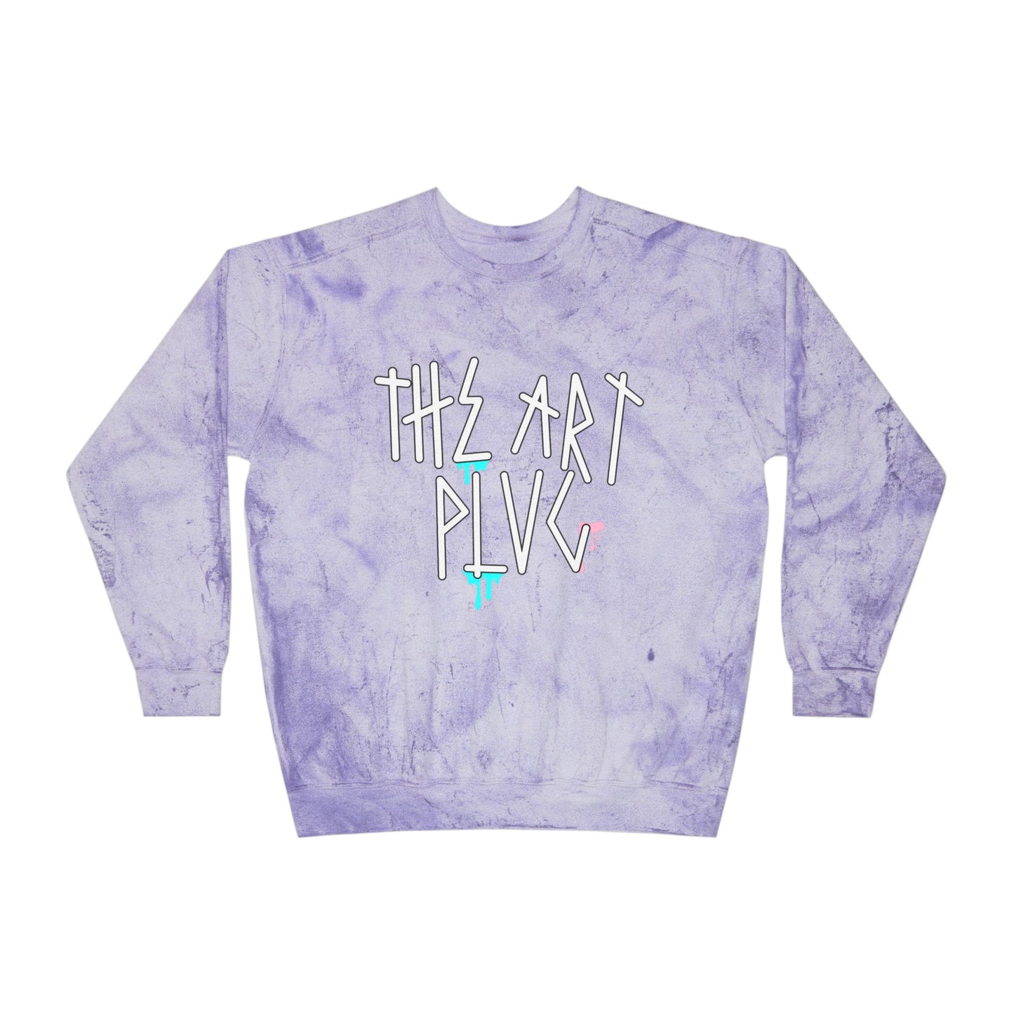 "TAP DRIP" Unisex Color Blast Crewneck Sweatshirt