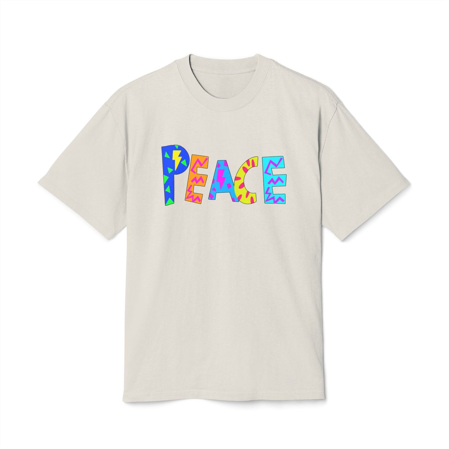 "PEACEOUT" Unisex Heavy Faded Tee