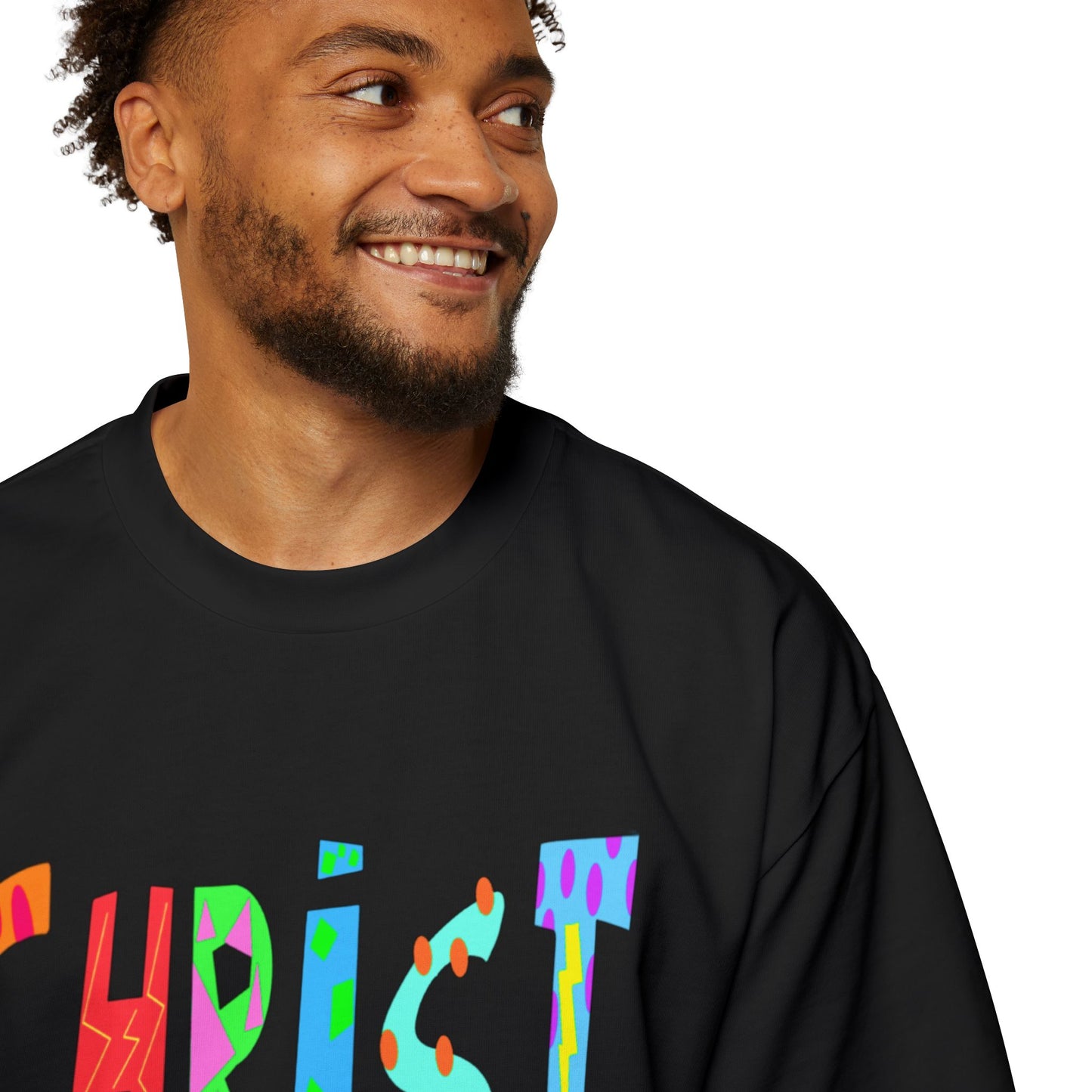 "CHRIST" Unisex Heavy Oversized Tee