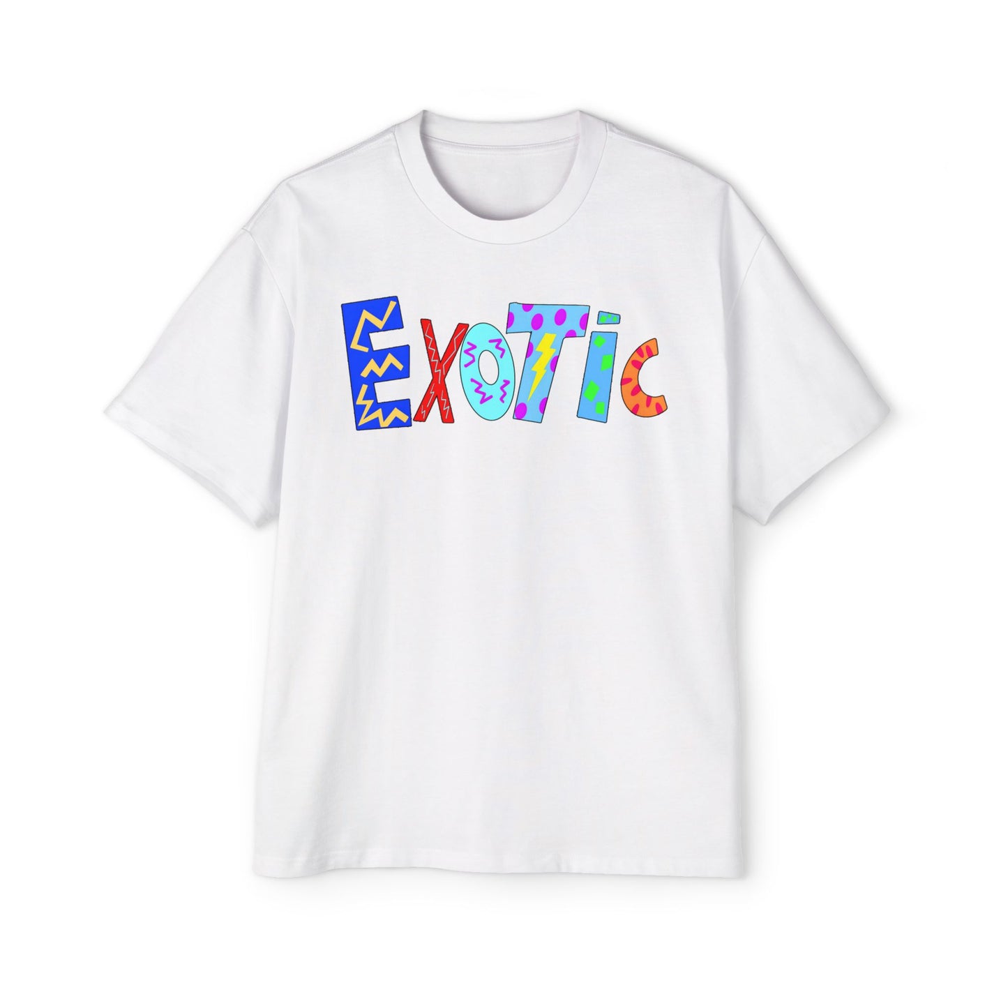 "EXOTIC" Heavy Oversized Tee