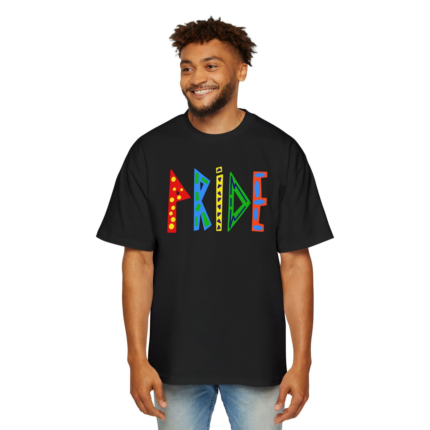 "PRIDE" Heavy Oversized Tee