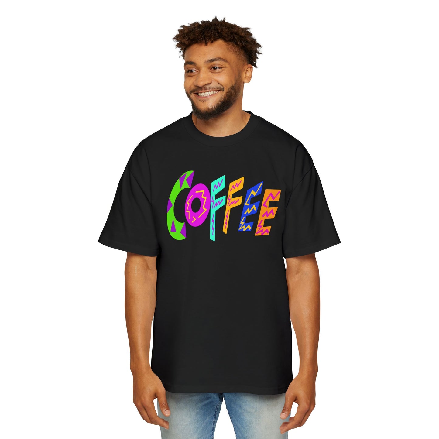 "COFFEE" Heavy Oversized Tee