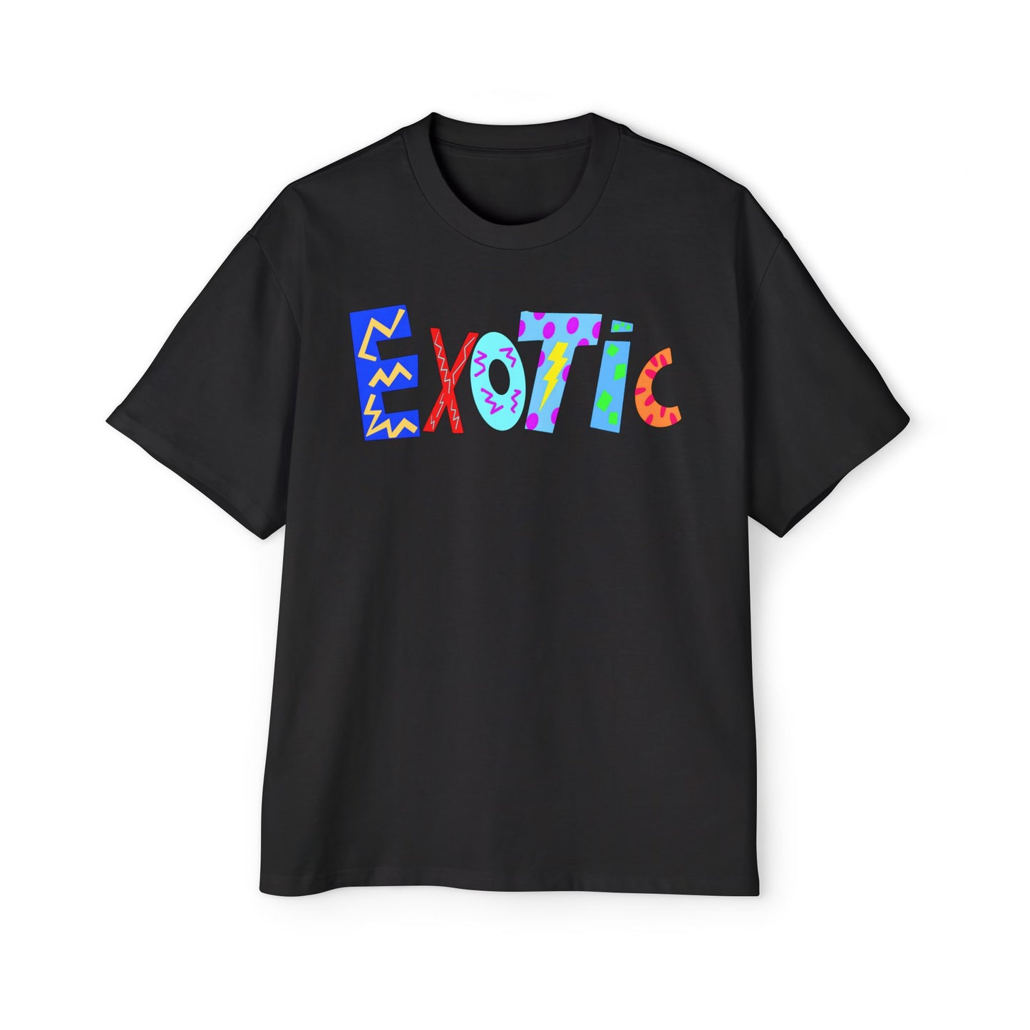 "EXOTIC" Heavy Oversized Tee