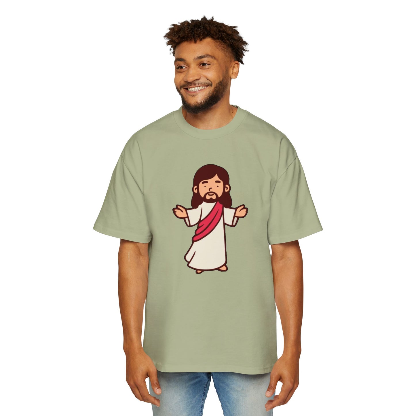 "JESUS EMOJI" Heavy Tee