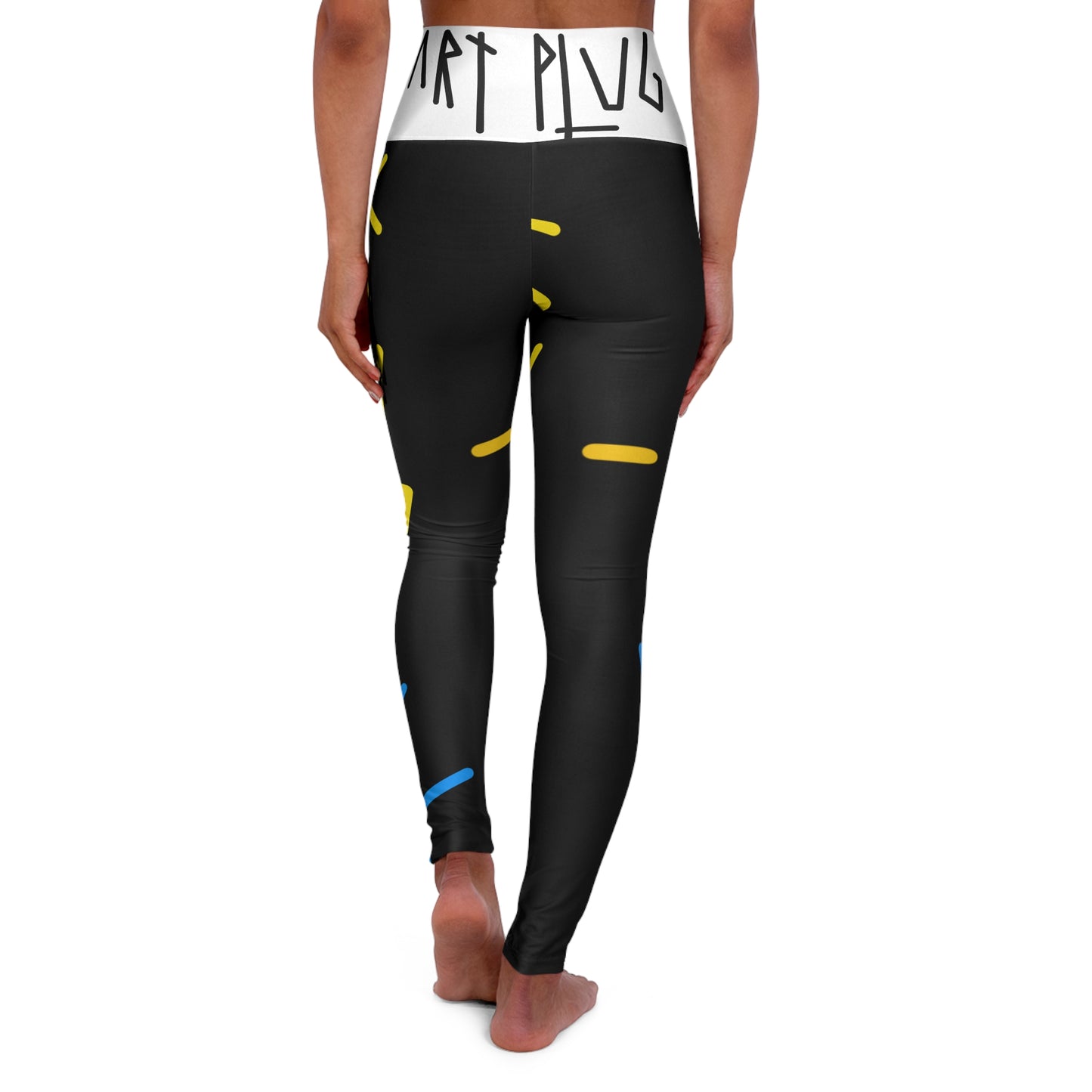 High Waisted Yoga Leggings (AOP)