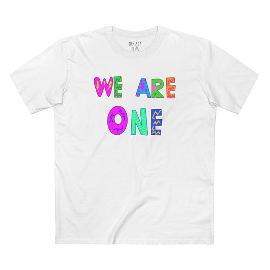 "WE ARE ONE" Unisex Staple Tee