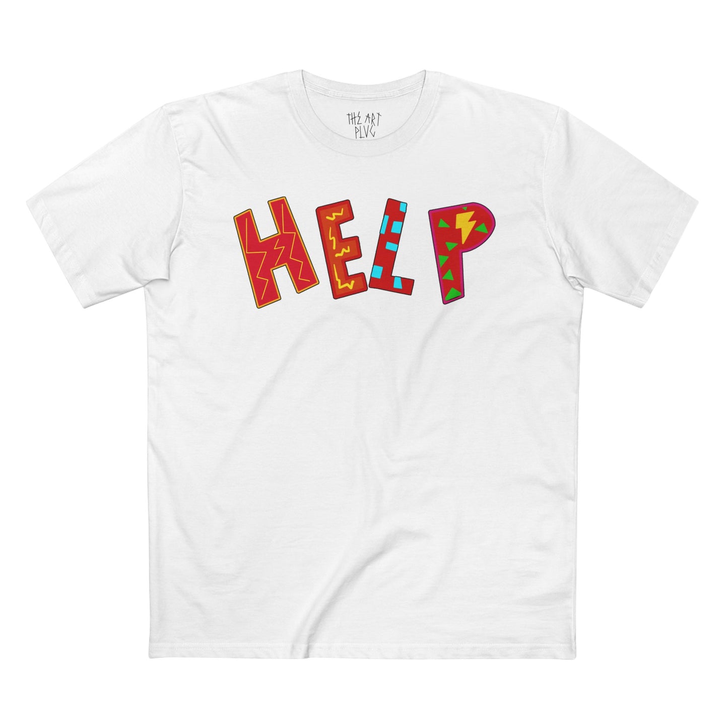 "HELP" Men's Staple Tee