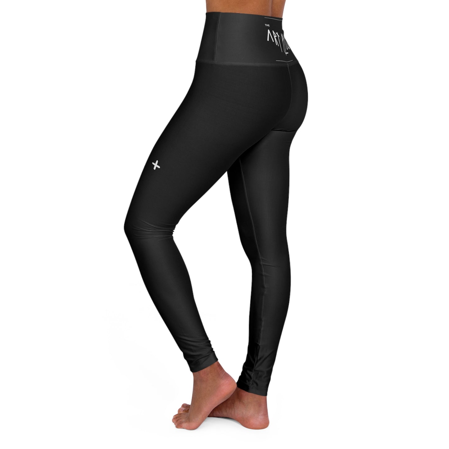 "TAP BOLTA" High Waisted Yoga Leggings (AOP)