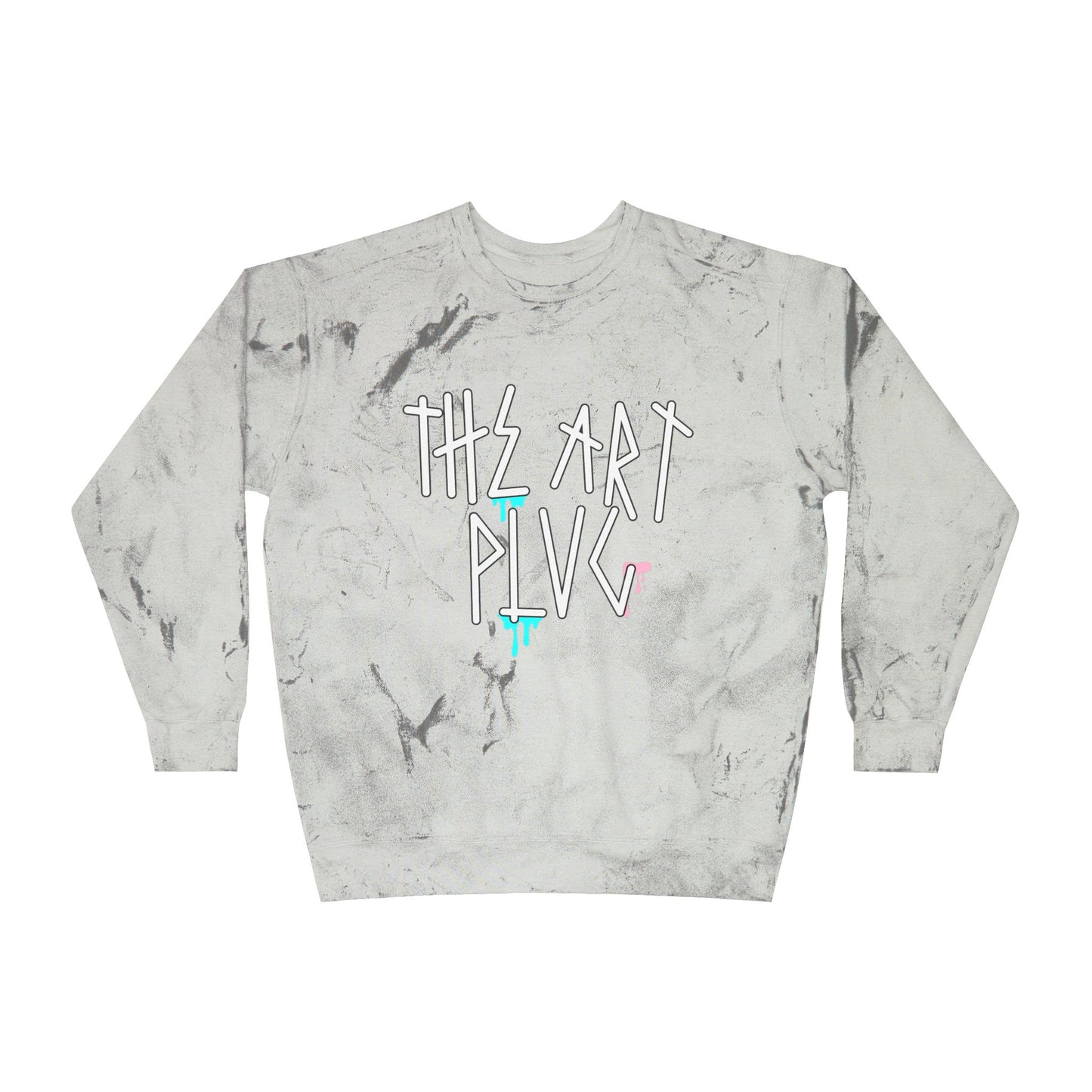 "TAP DRIP" Unisex Color Blast Crewneck Sweatshirt