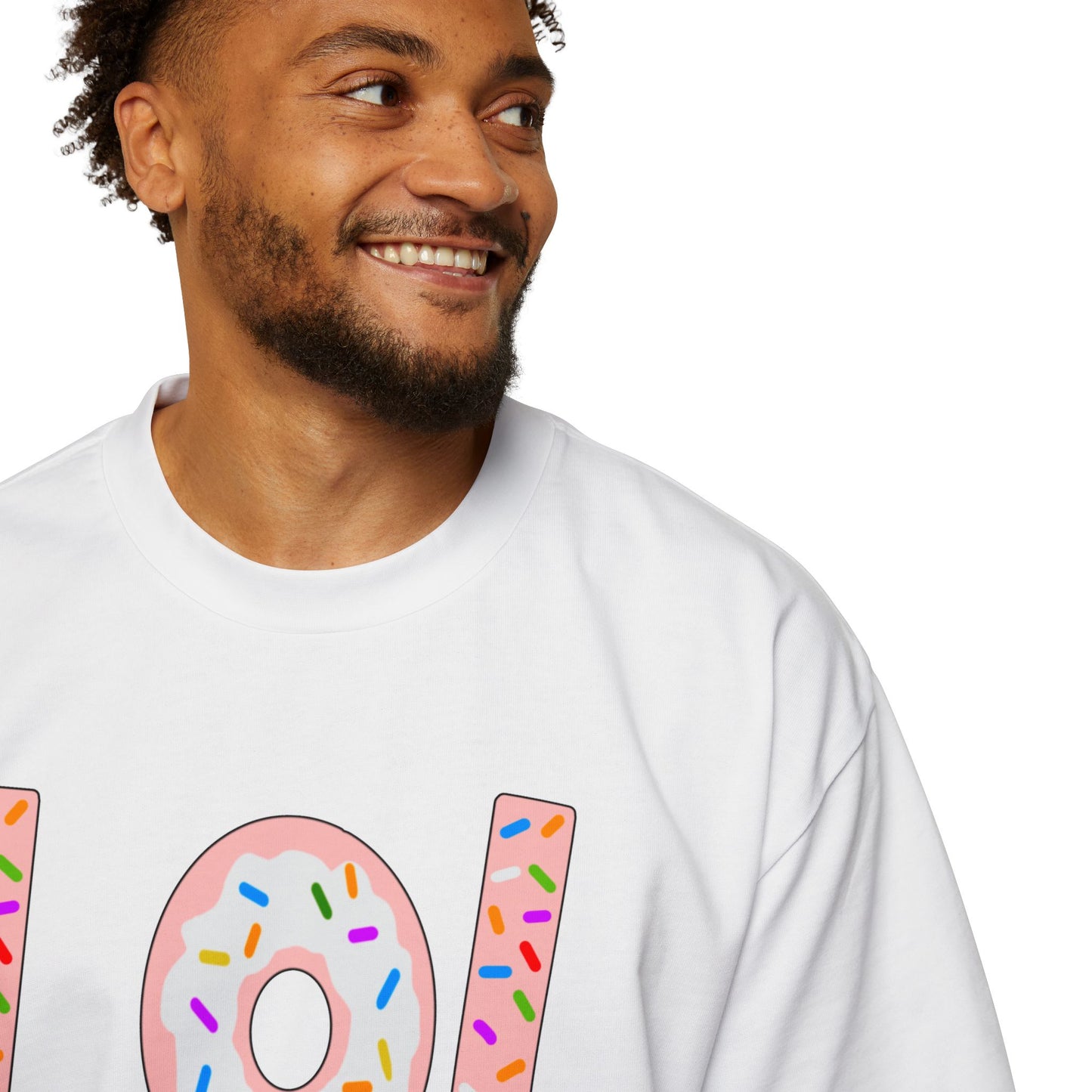 "LOL" Unisex Heavy Oversized Tee