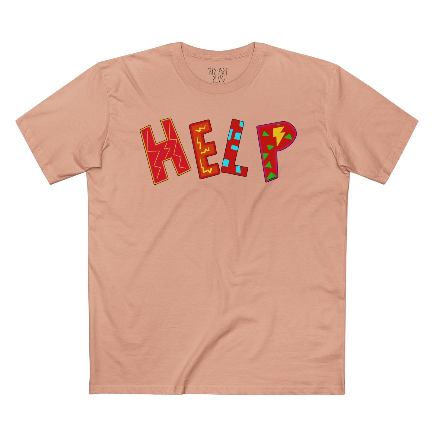 "HELP" Men's Staple Tee