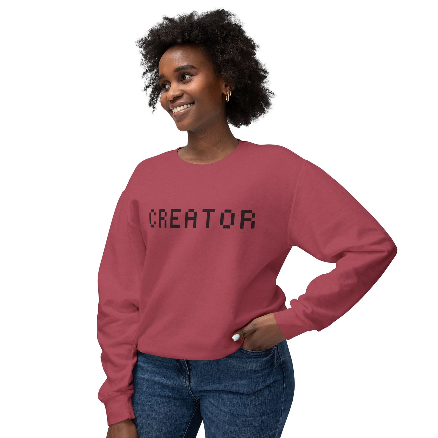 Creator Unisex Lightweight Crewneck Sweatshirt