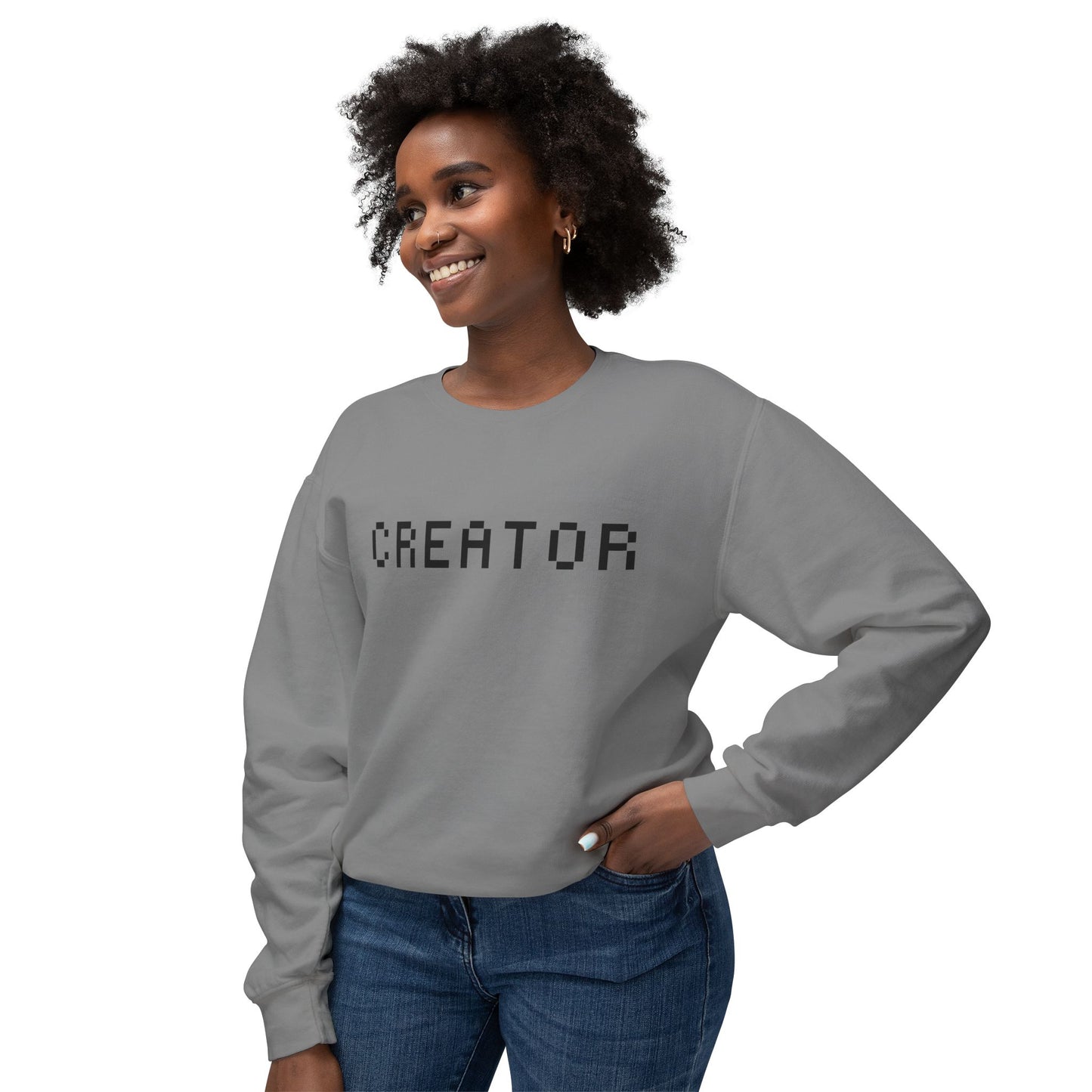 Creator Unisex Lightweight Crewneck Sweatshirt