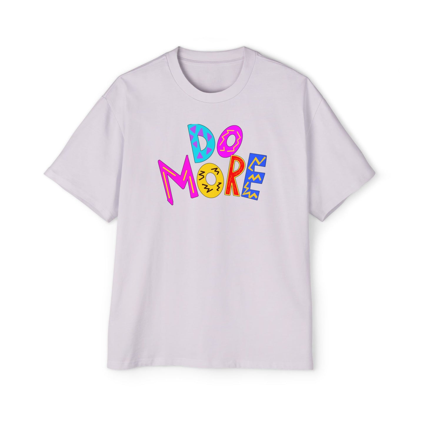 "DO MORE" Unisex Heavy Oversized Tee