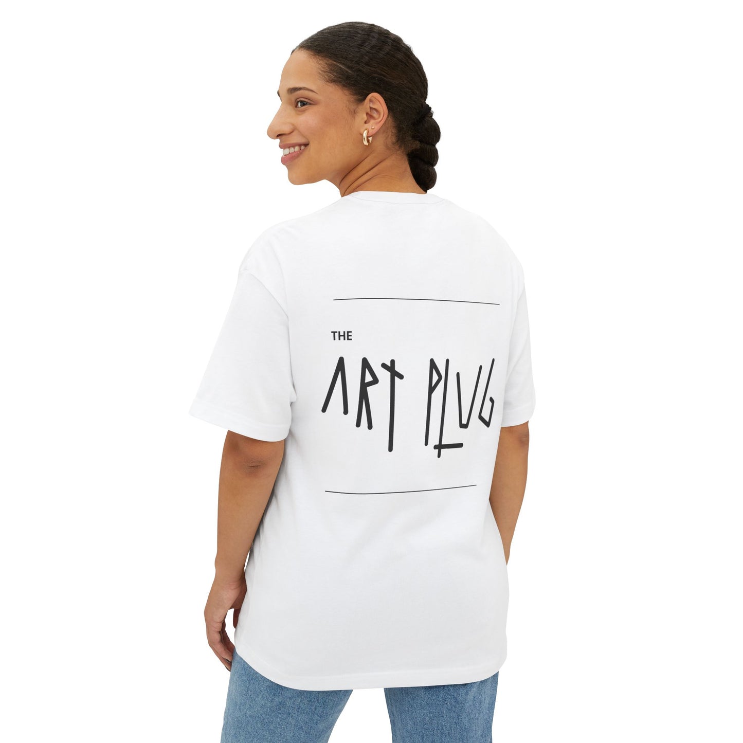 "Because Miami" Unisex Oversized Boxy Tee