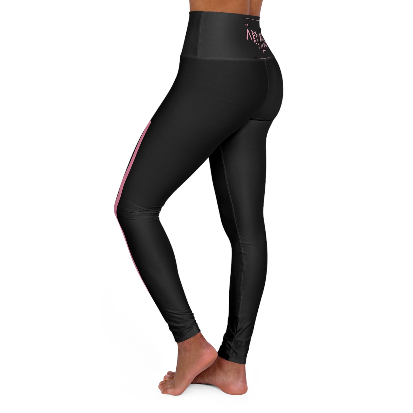 "SUPER BOLTA" High Waisted Yoga Leggings (AOP)