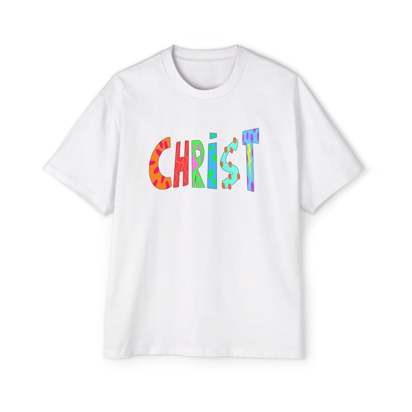 "CHRIST" Unisex Heavy Oversized Tee