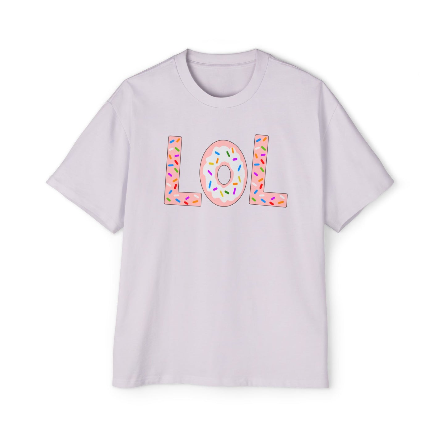 "LOL" Unisex Heavy Oversized Tee