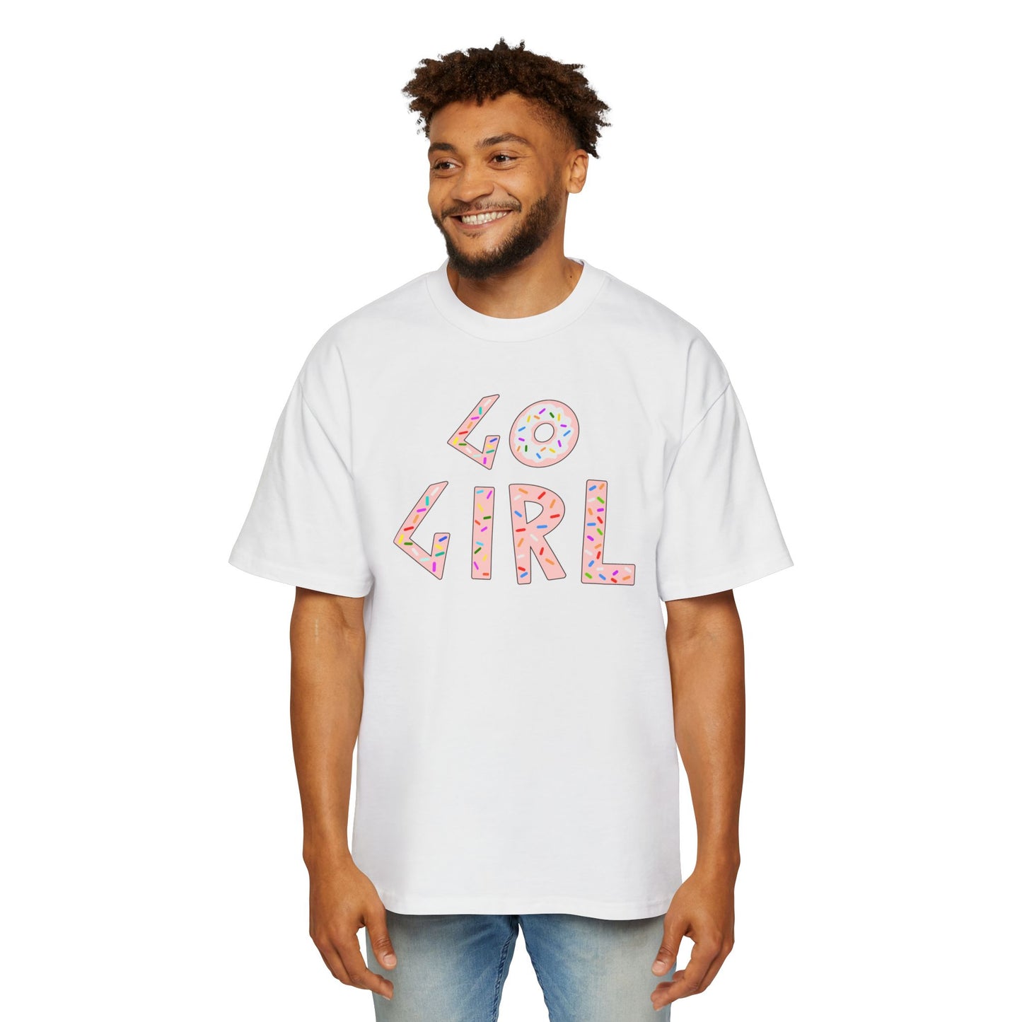 "GO GIRL" Heavy Tee