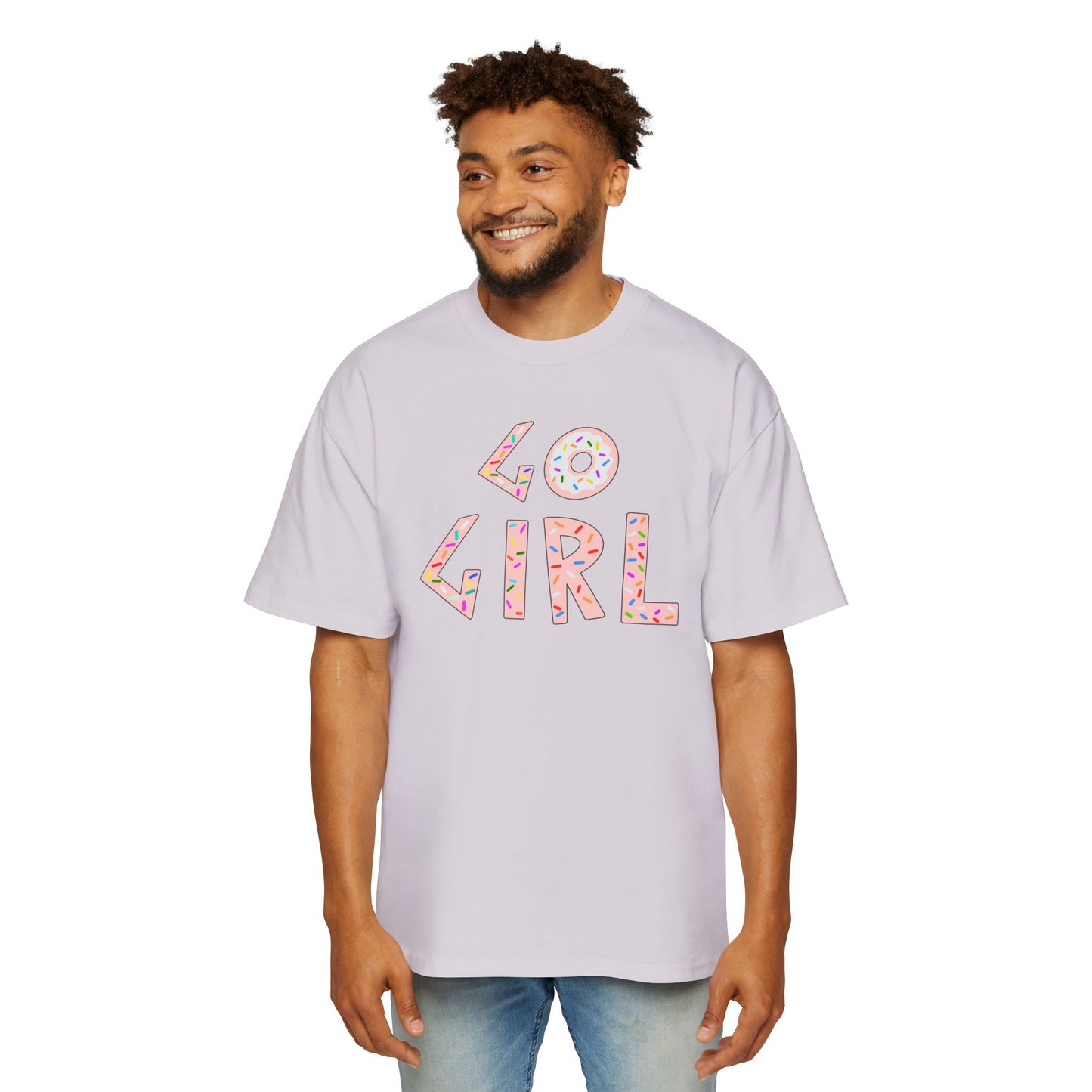 "GO GIRL" Heavy Tee