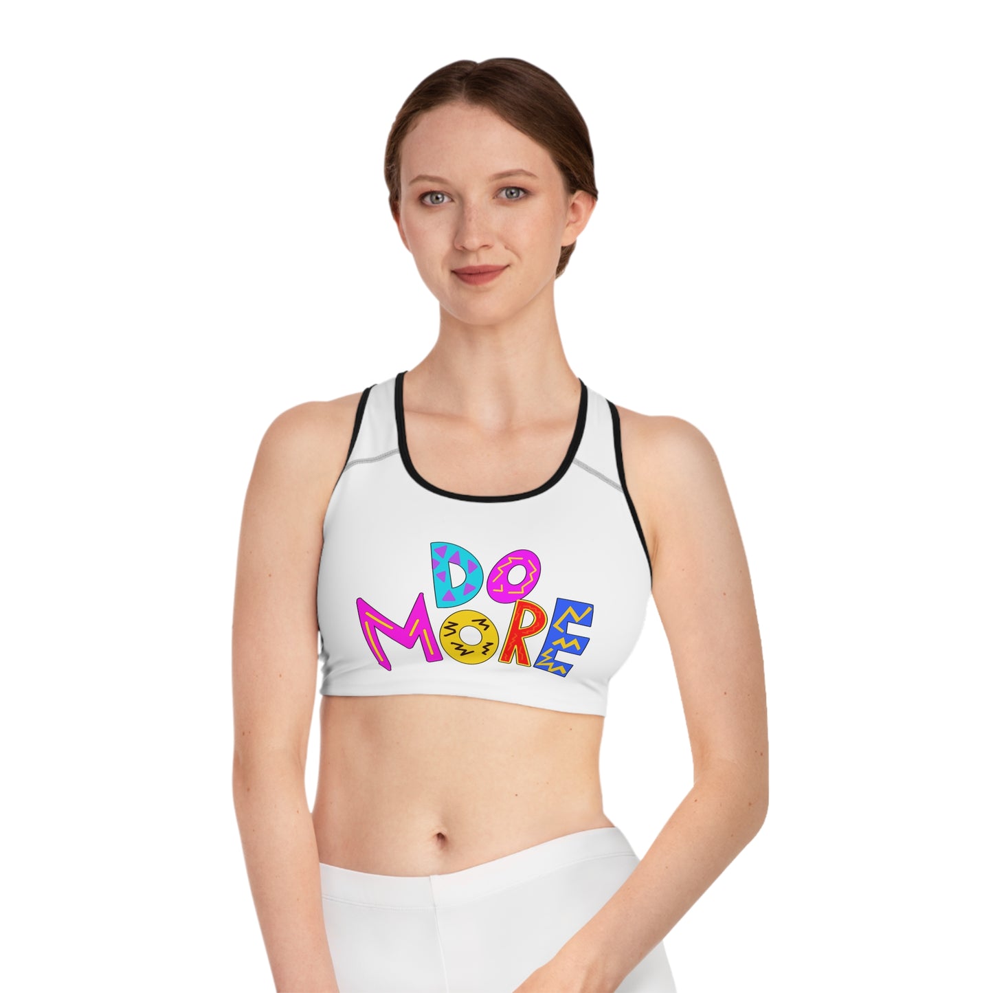 DO MORE Sports Bra (AOP)