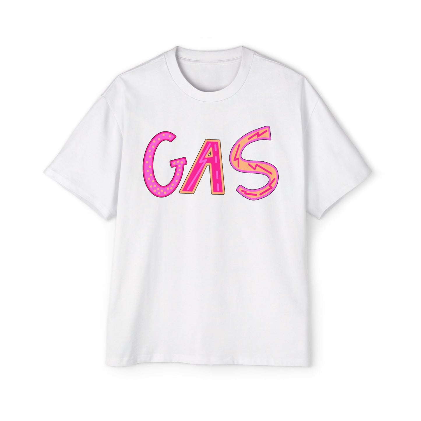 "GAS" Heavy Oversized Tee