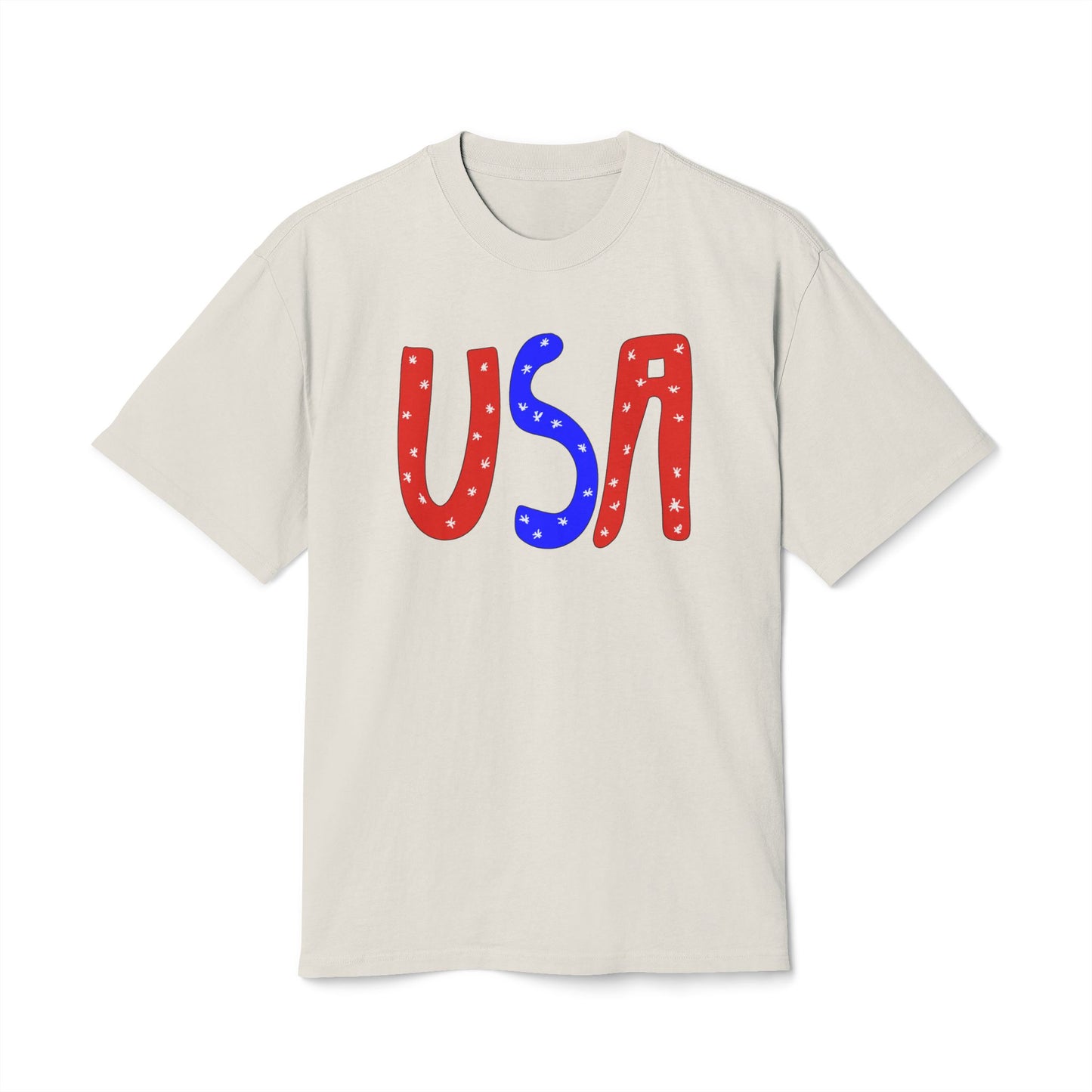 "USA" Unisex Heavy Faded Tee