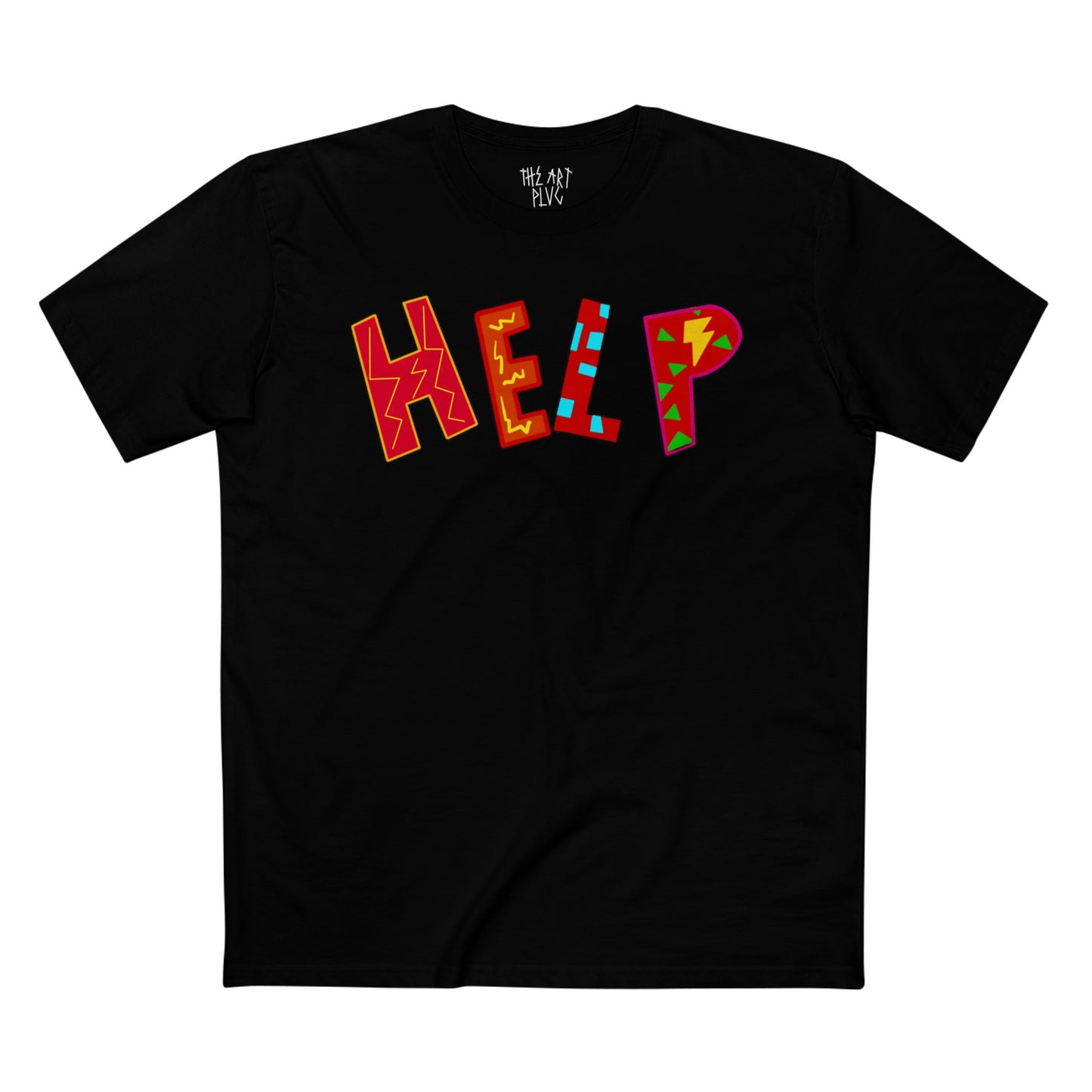 "HELP" Men's Staple Tee