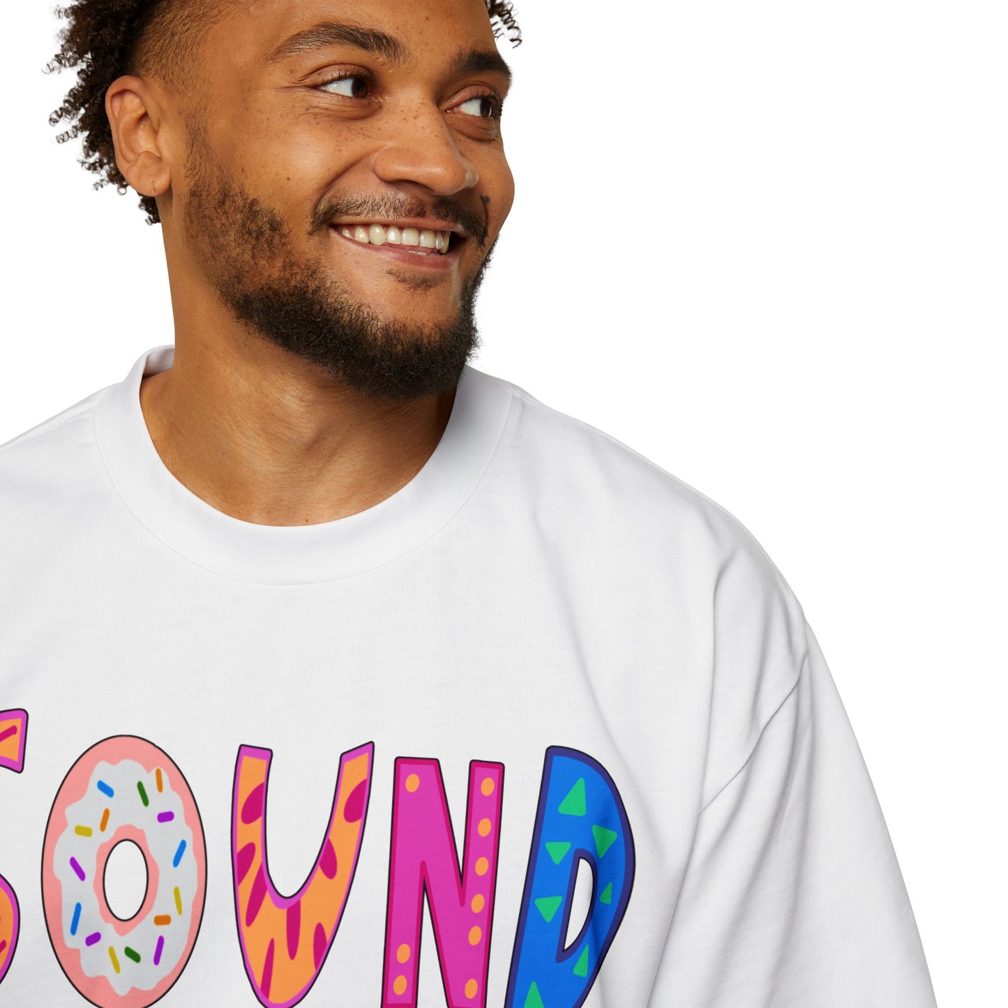 "SOUND ON" Heavy Oversized Tee