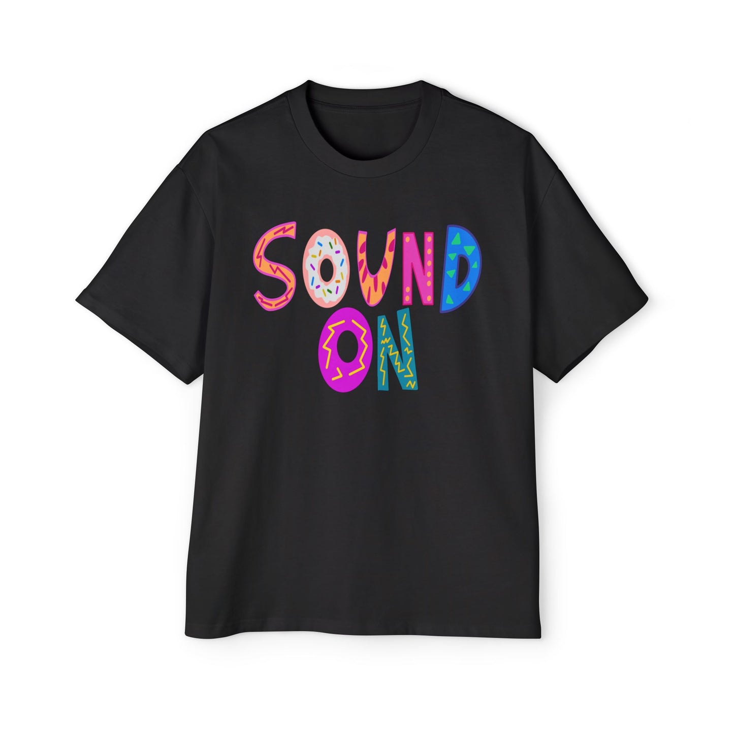 "SOUND ON" Heavy Oversized Tee