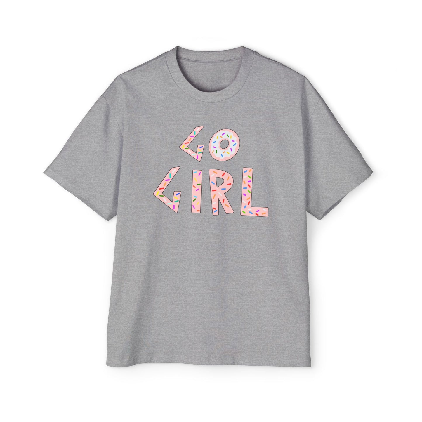 "GO GIRL" Heavy Tee