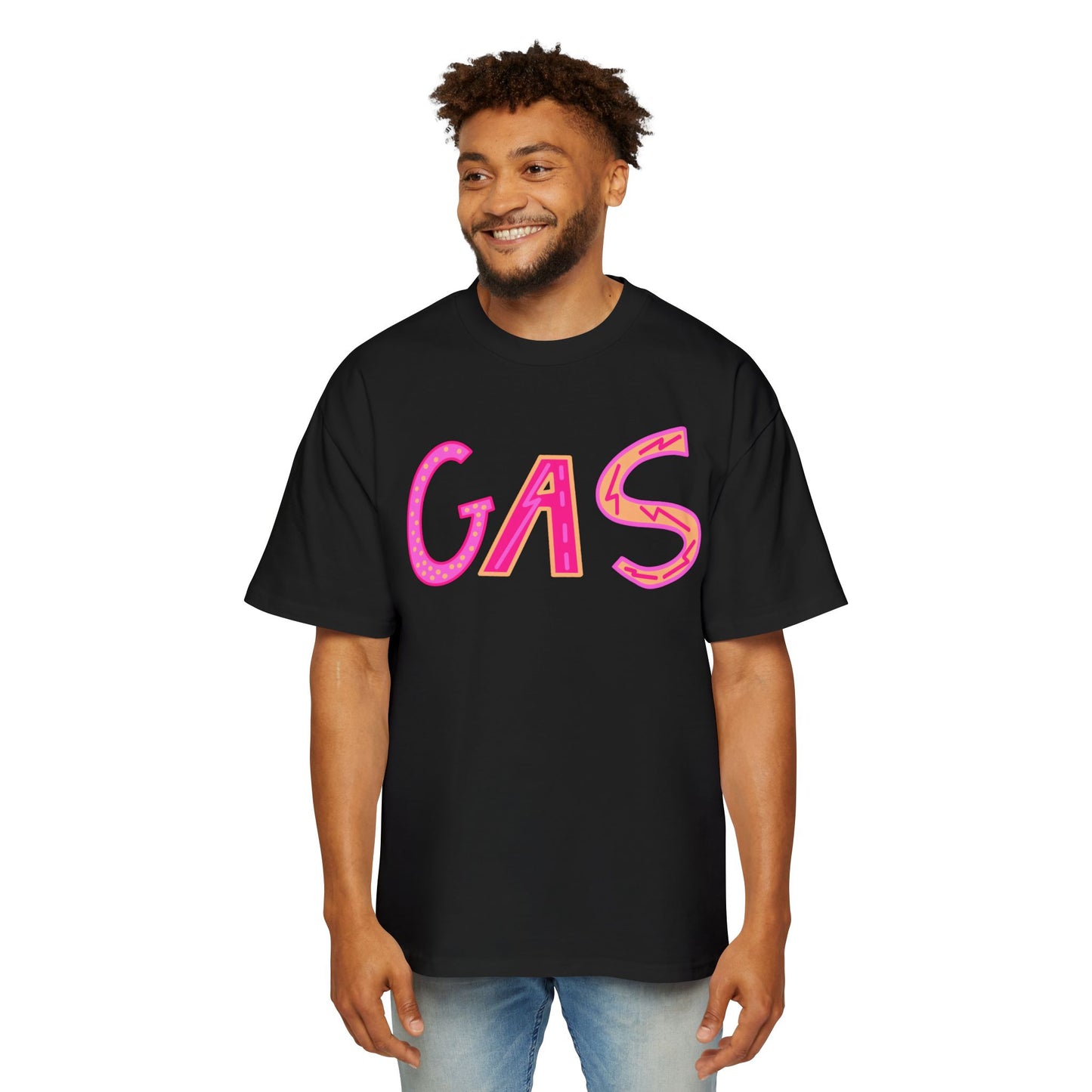 "GAS" Heavy Oversized Tee