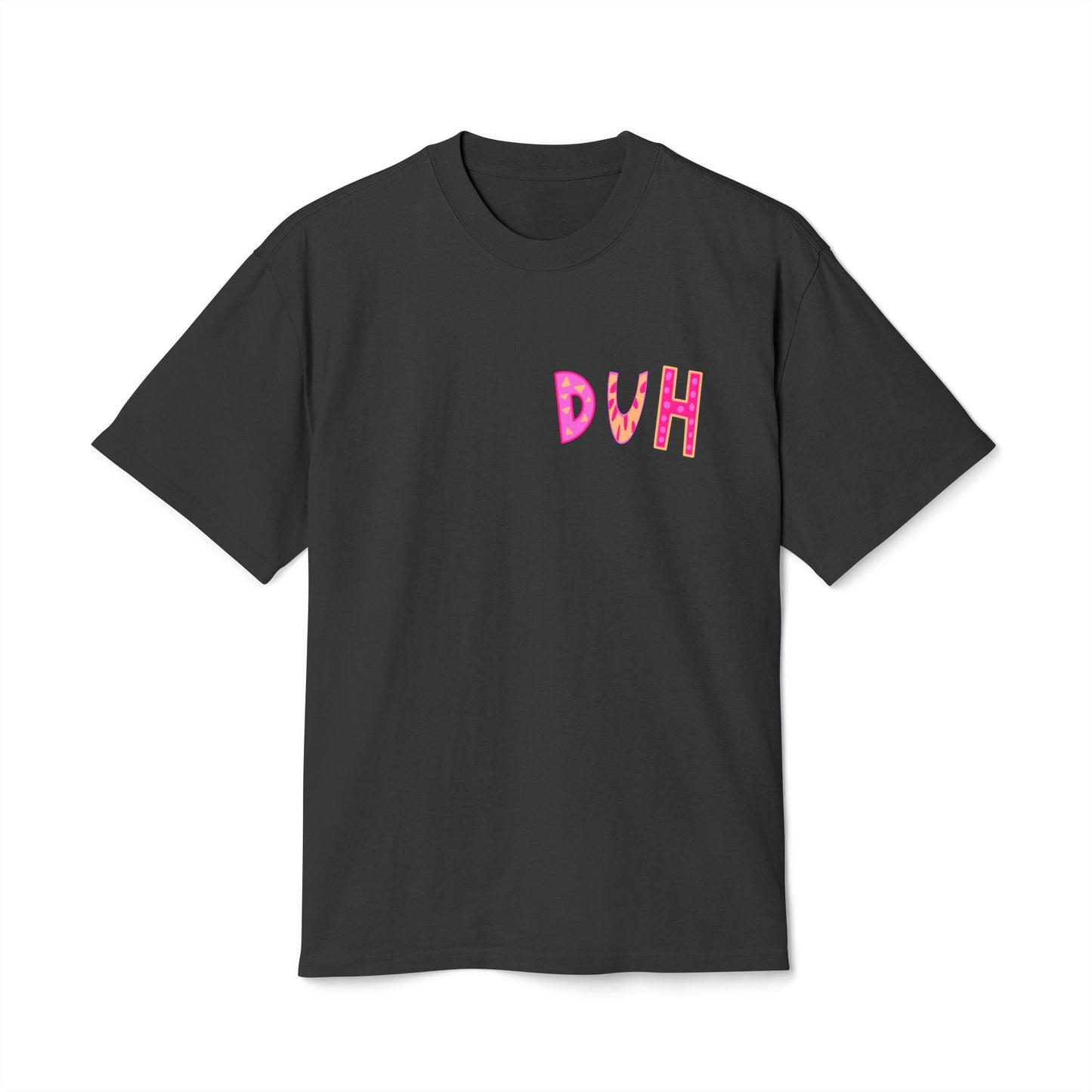 "DUH" Unisex Heavy Faded Tee